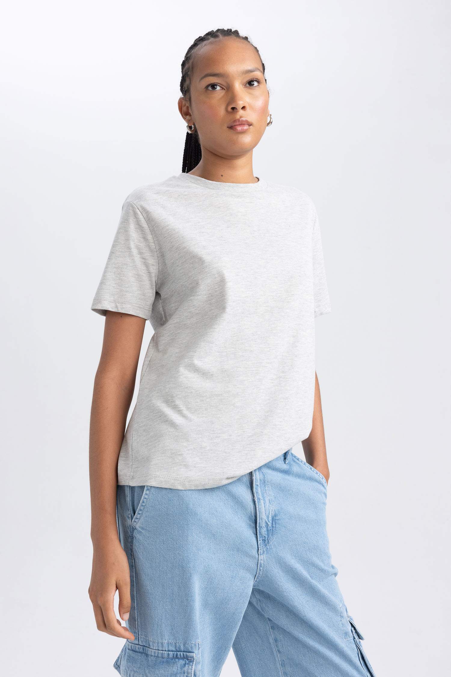 تي شيرت نص ردن قصة عادية