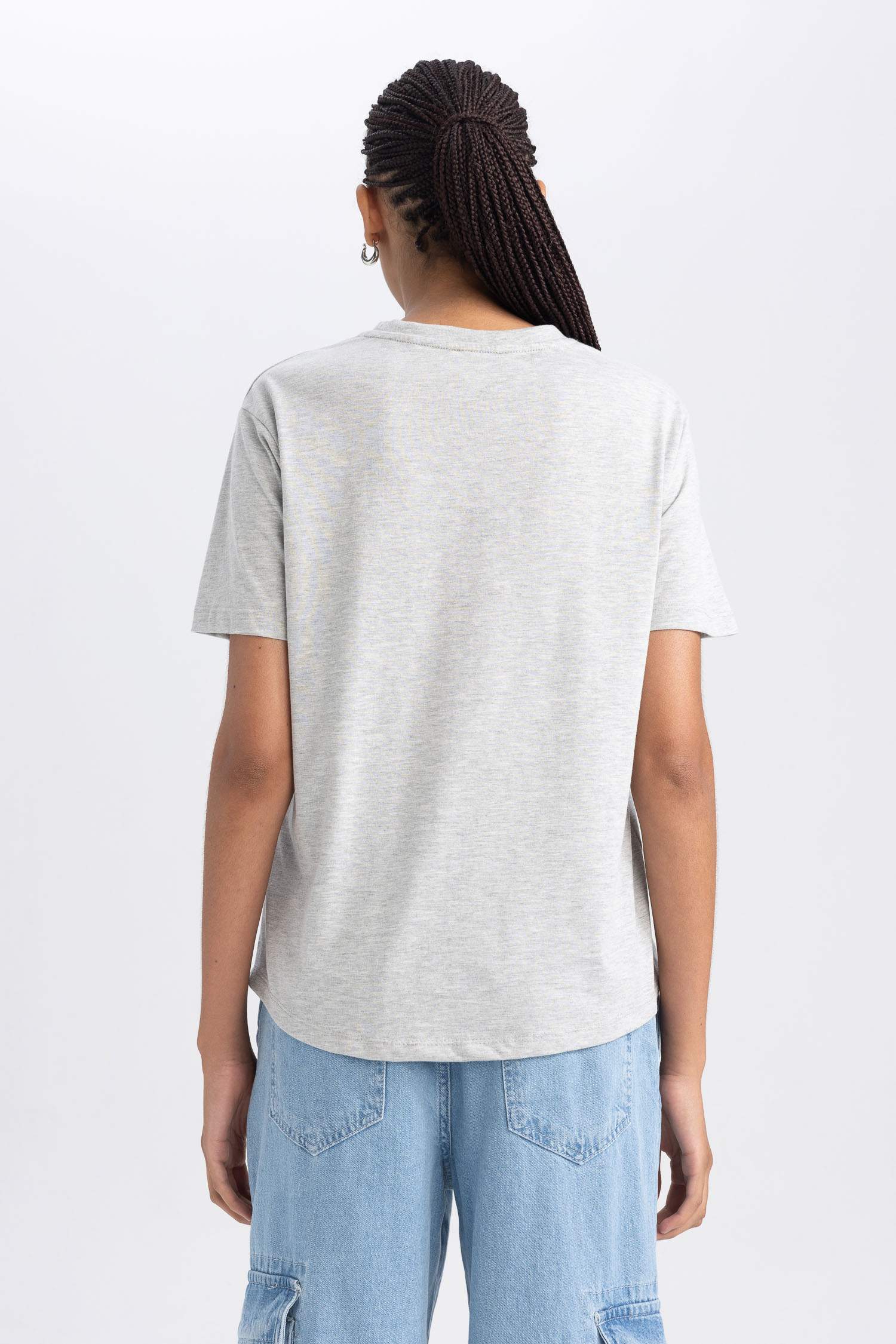 تي شيرت نص ردن قصة عادية