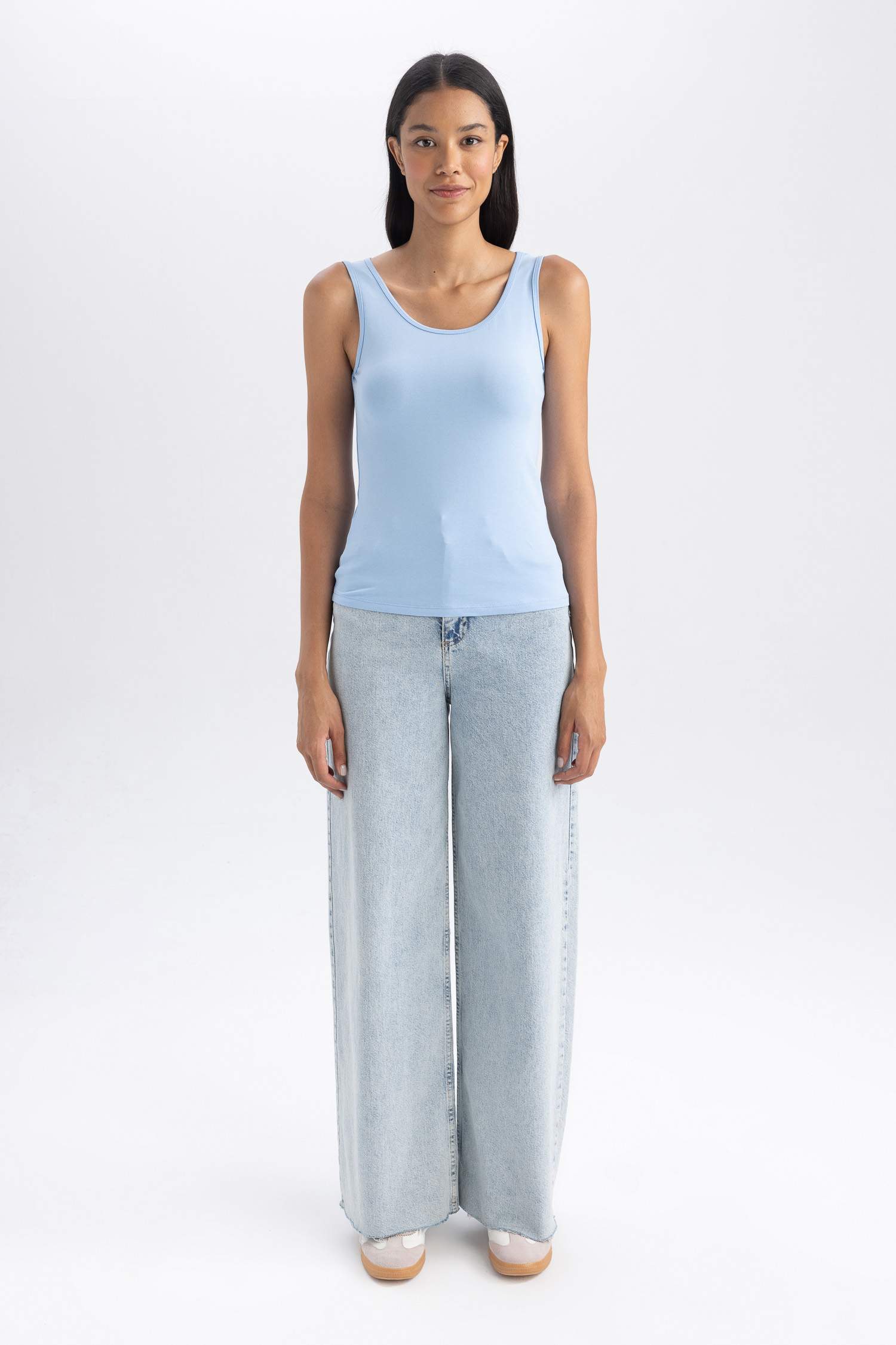 كيمونه سليم فيت بحمالات