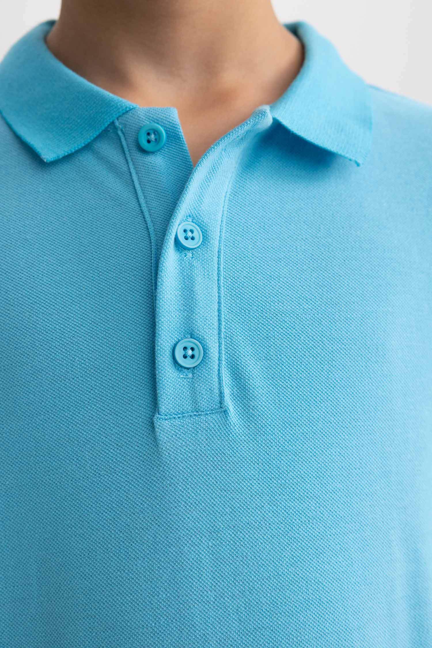 تيشيرت بولو ولادي نص كم بقصة عادية