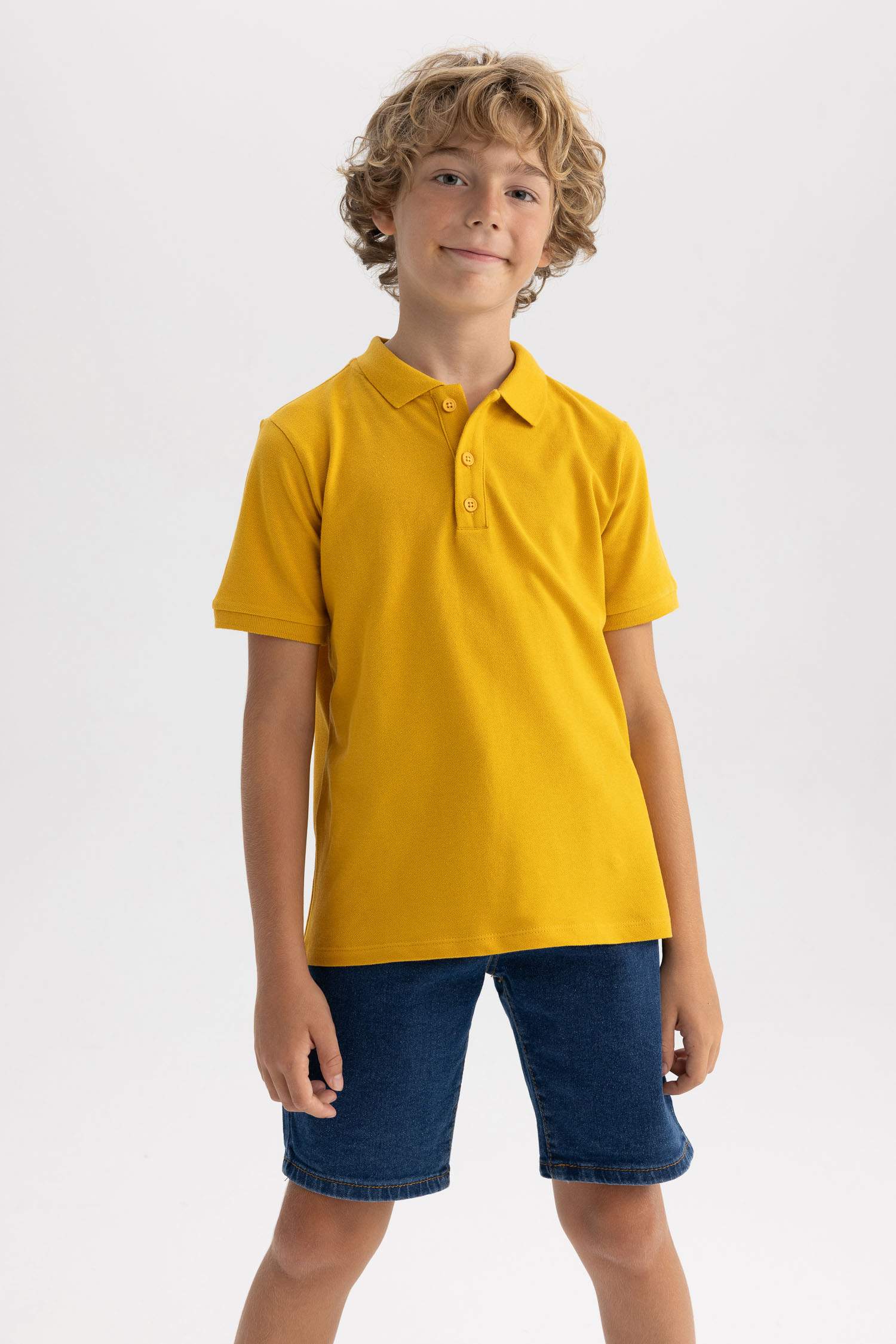 تيشيرت بولو اولادي نص ردن بقصة عادية