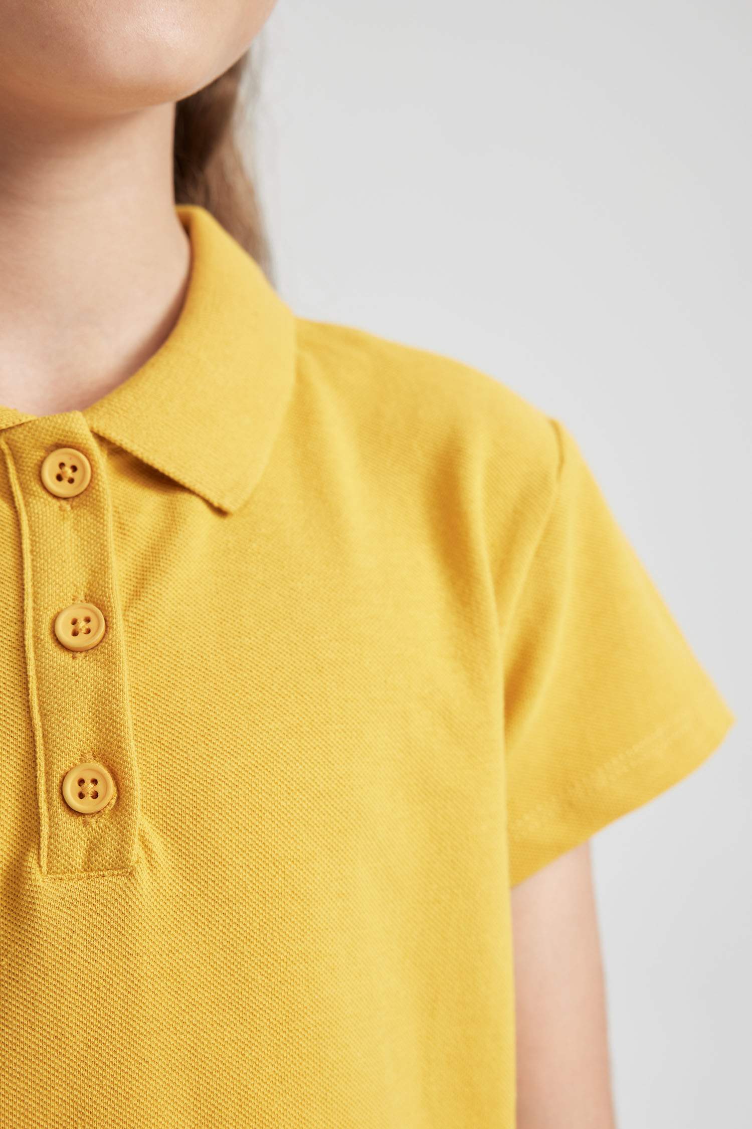 تيشيرت بولو بناتي نص ردن قطن قصة عادية