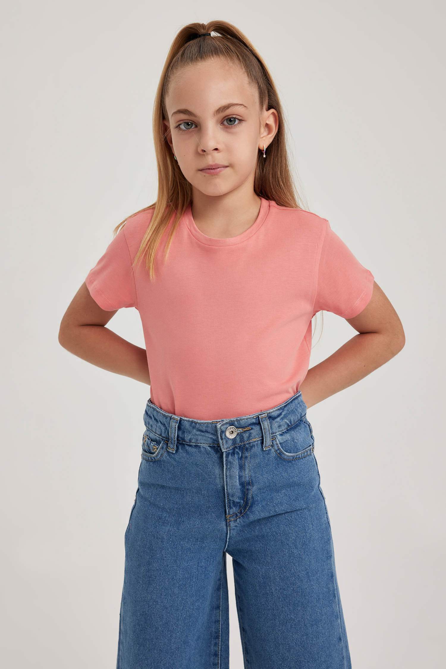 Girl Regular Fit Short Sleeve T-Shirt