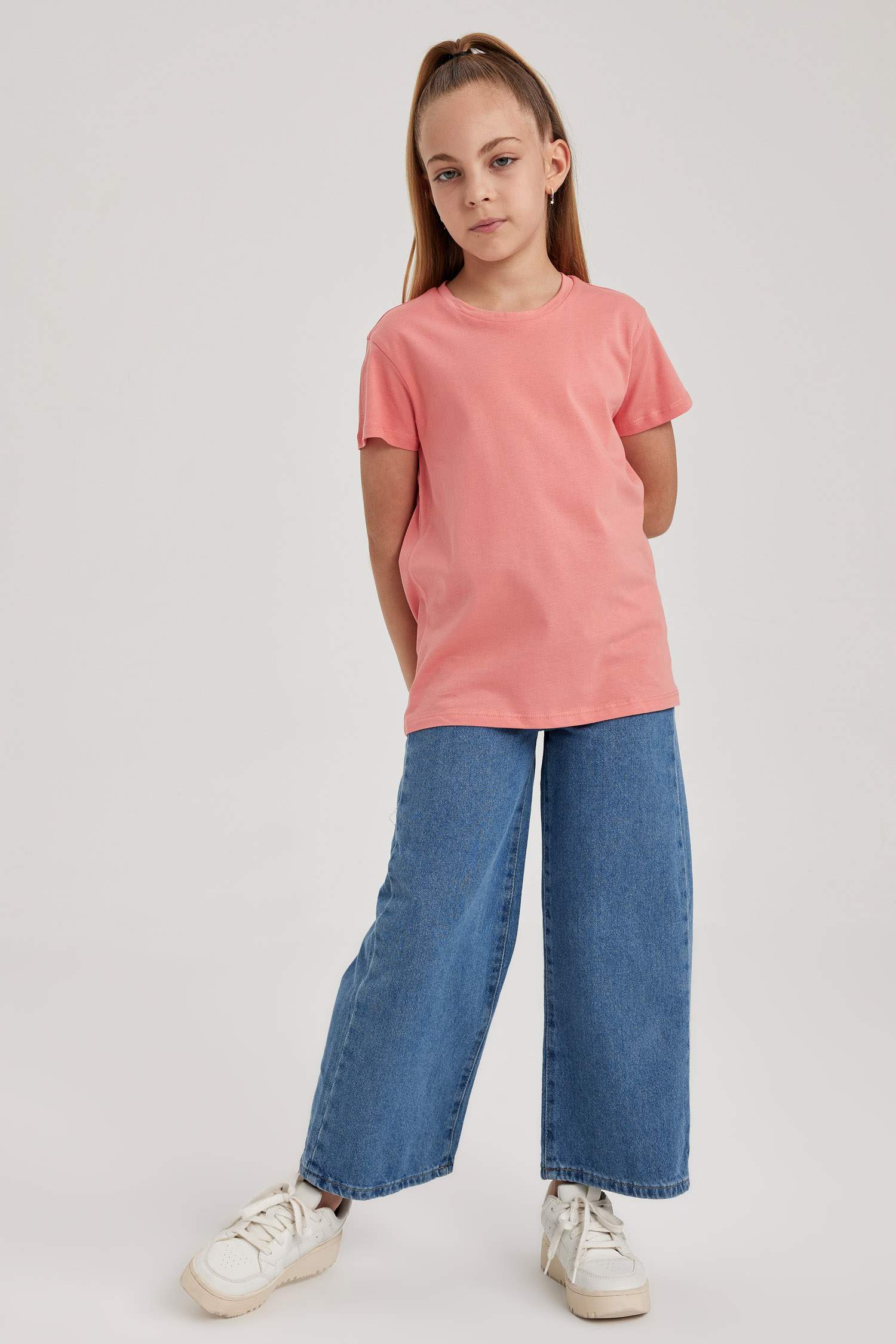 Girl Regular Fit Short Sleeve T-Shirt