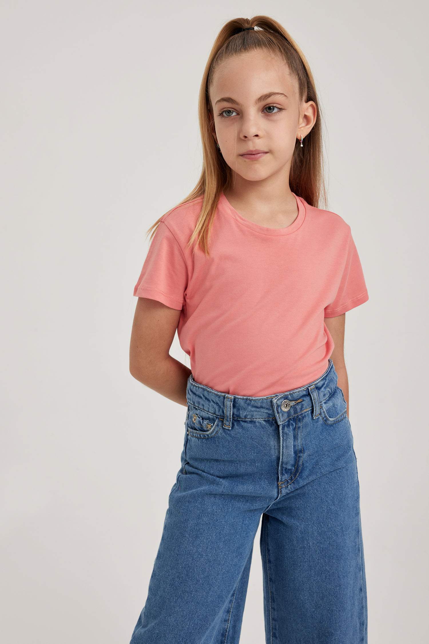 Girl Regular Fit Short Sleeve T-Shirt