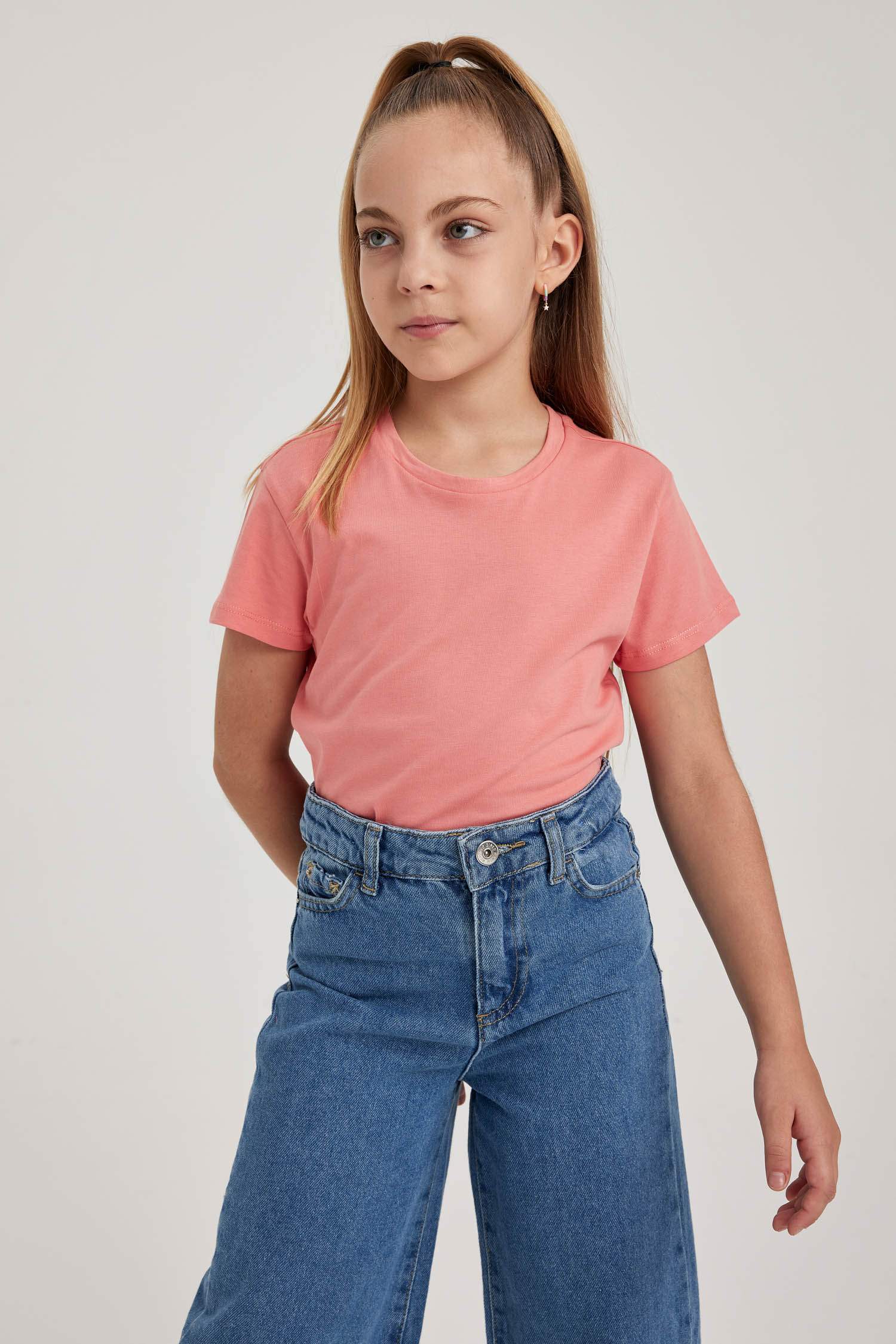 Girl Regular Fit Short Sleeve T-Shirt