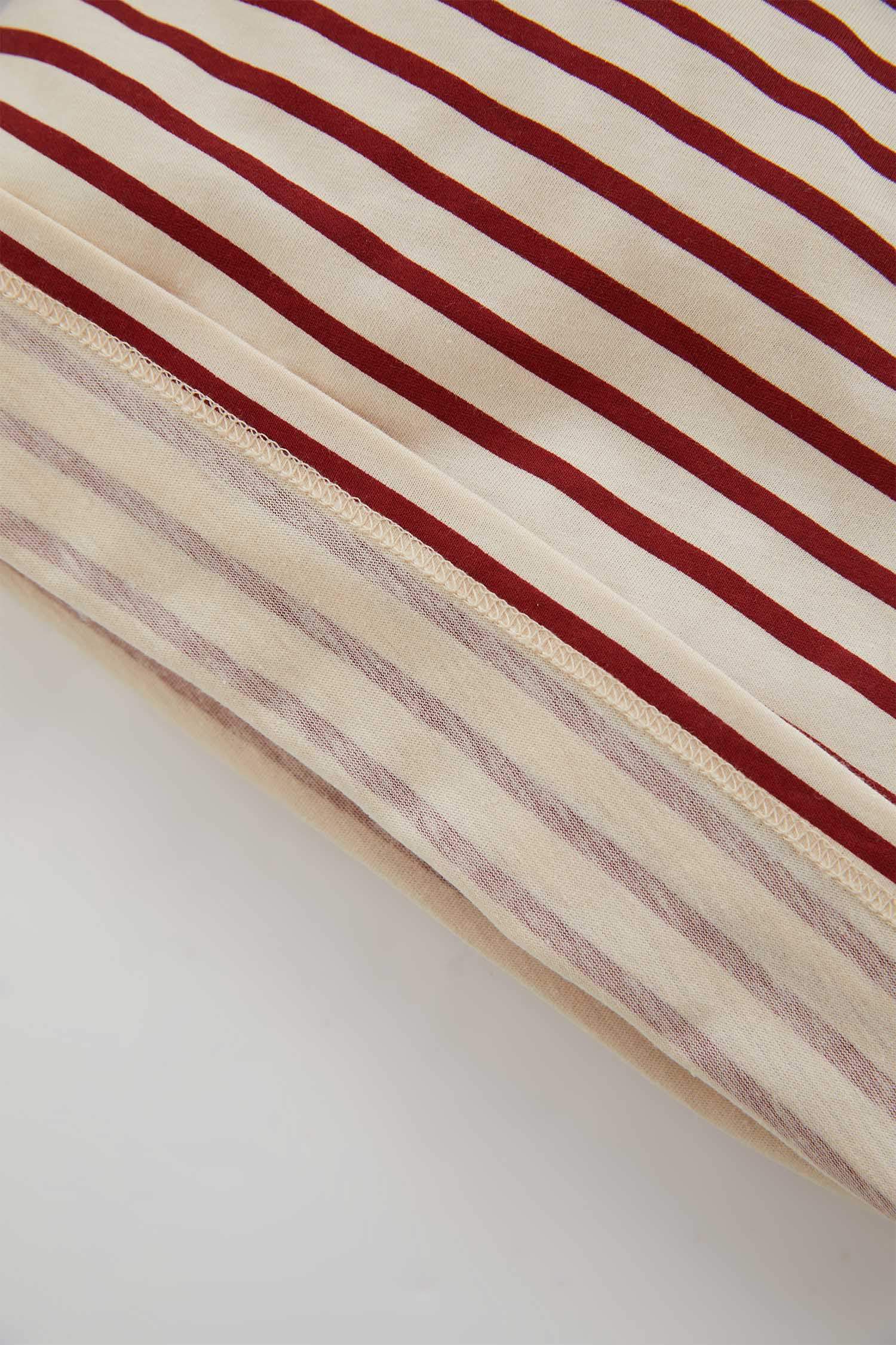 Regular Fit Striped Long Sleeve T-Shirt