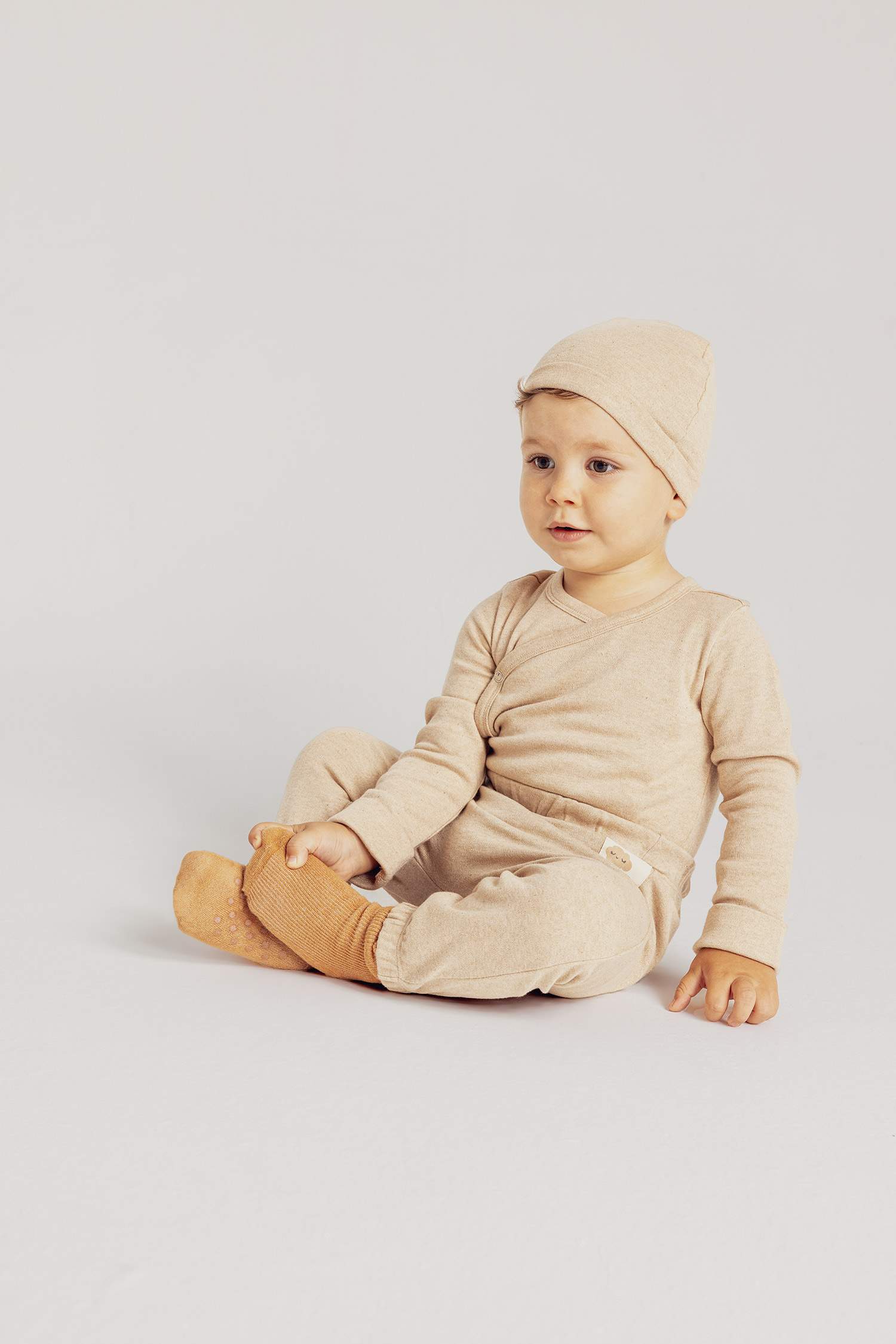 Baby Boy Long Sleeve T-Shirt Pants Hat 3 Piece Set