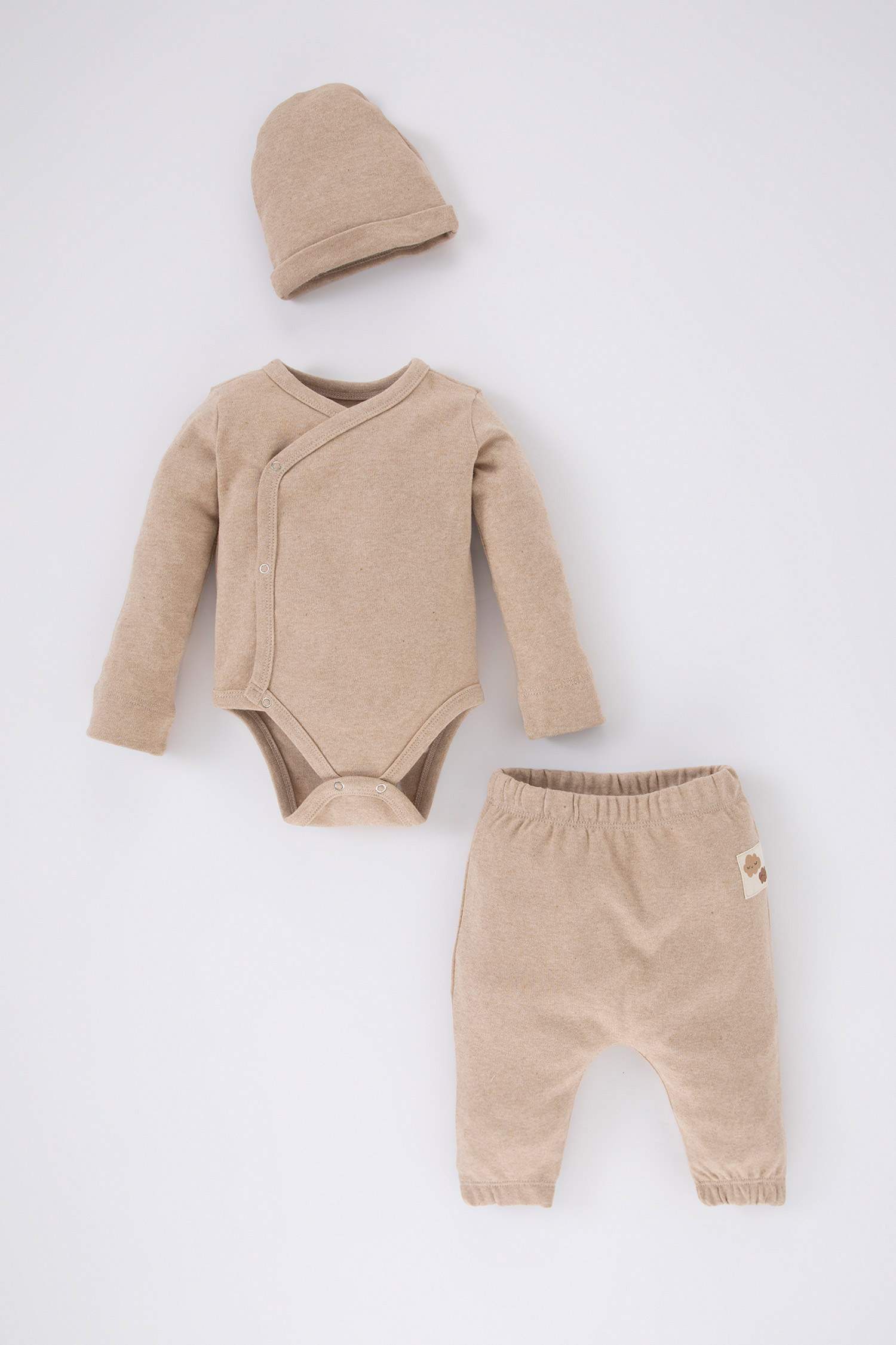 Baby Boy Long Sleeve T-Shirt Pants Hat 3 Piece Set
