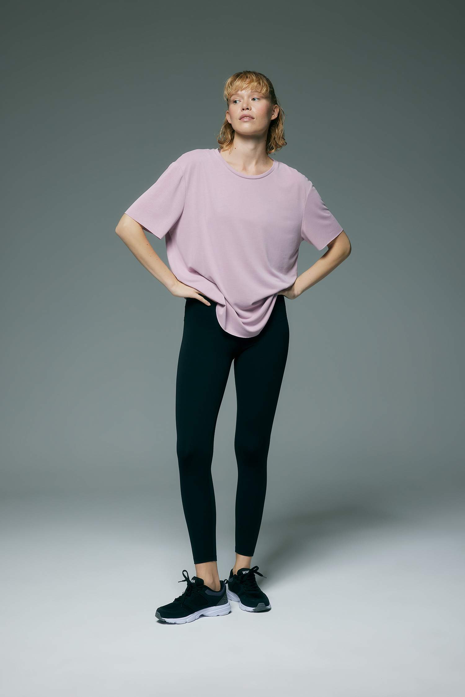 DeFactoFit Oversize Premium Crew Neck Sports T-Shirt