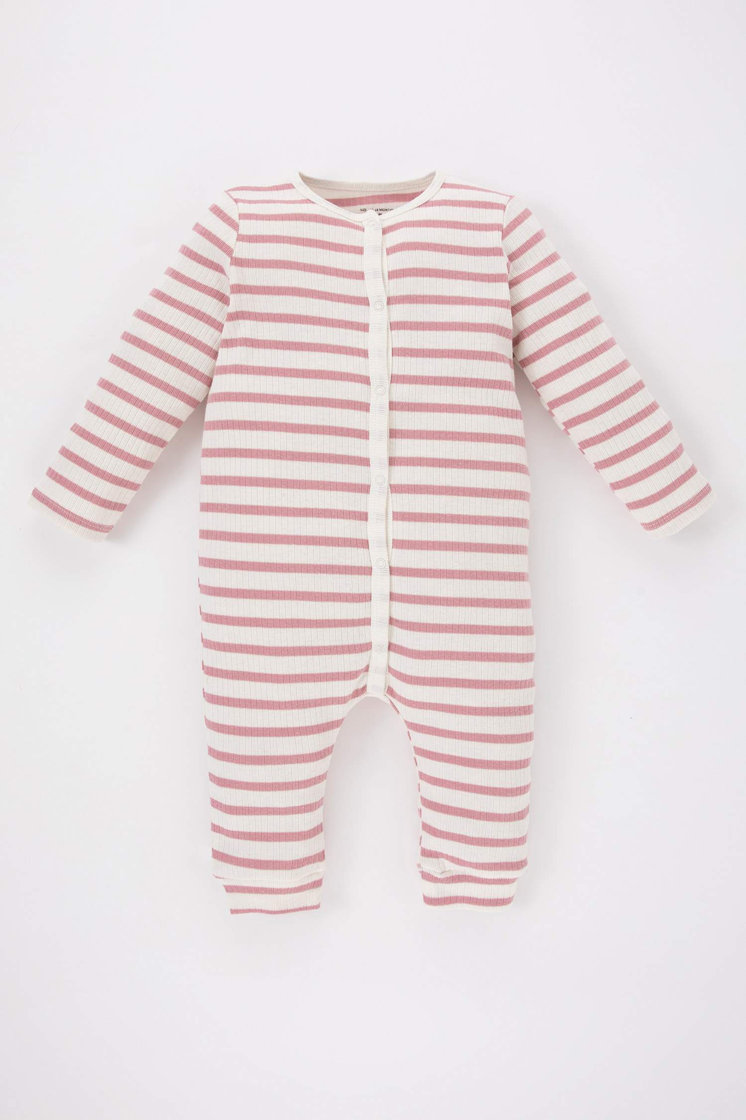 جمبسوت مخطط مضلع بأزرار كبس