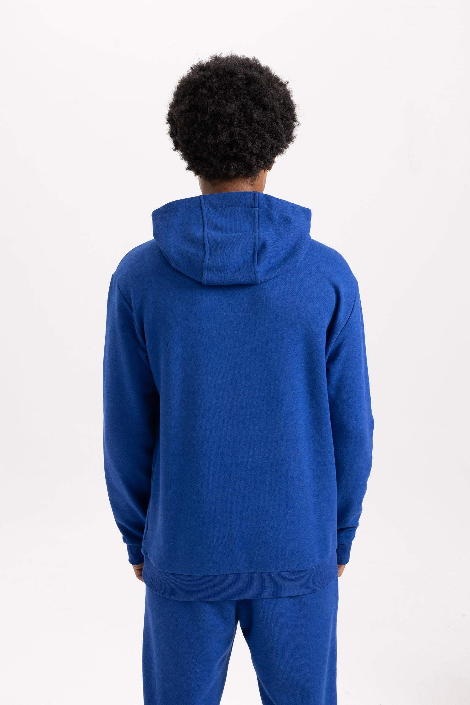 سويت شيرت مطبوع قصة عادية بكابيشون من DeFactoFit