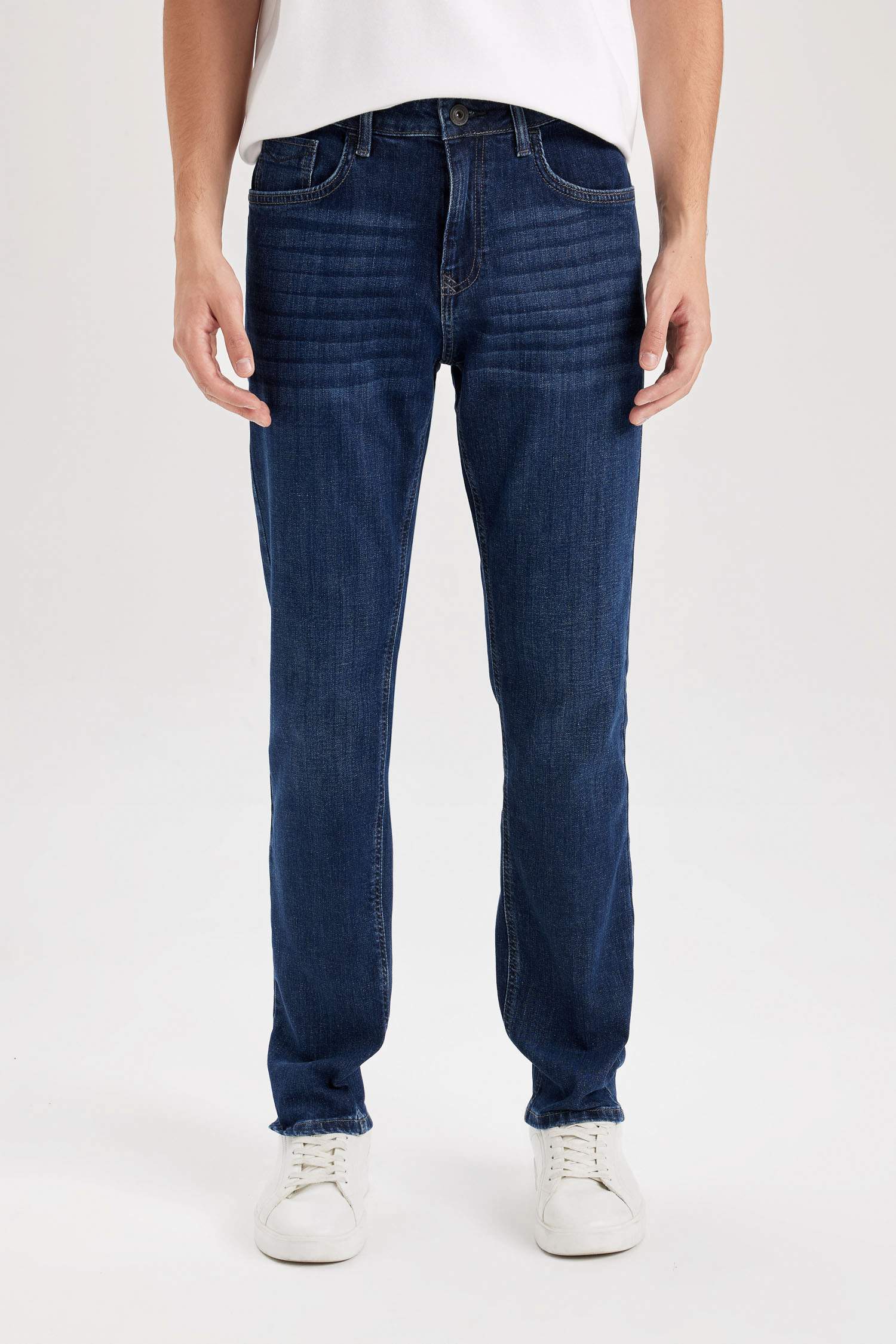 Sergio Regular Fit Normal Waist Jeans