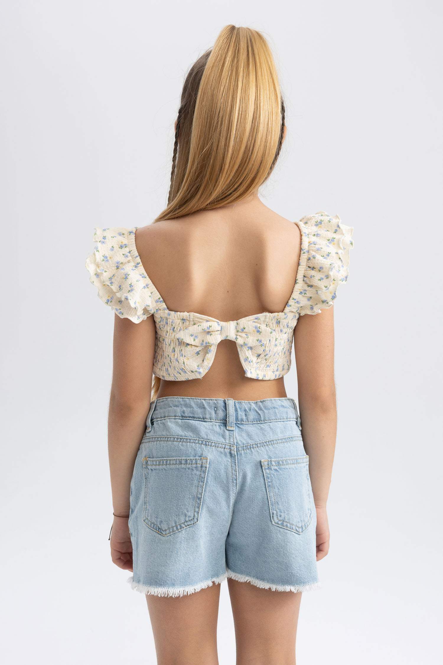 تي شيرت بناتي سليم فيت