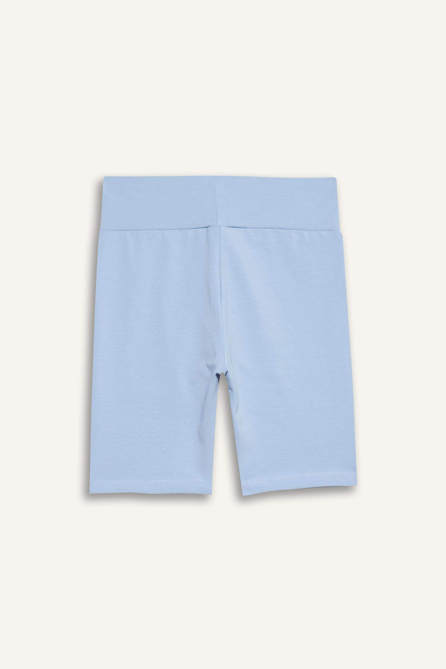 Girl Printed Biker Leggings