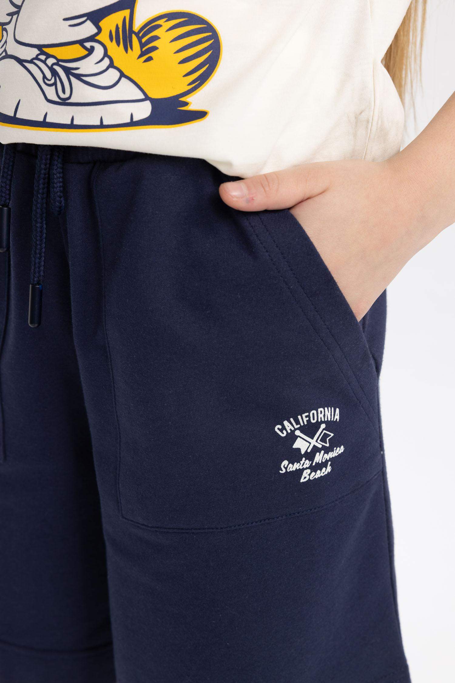 Kız Çocuk Baskılı Şort