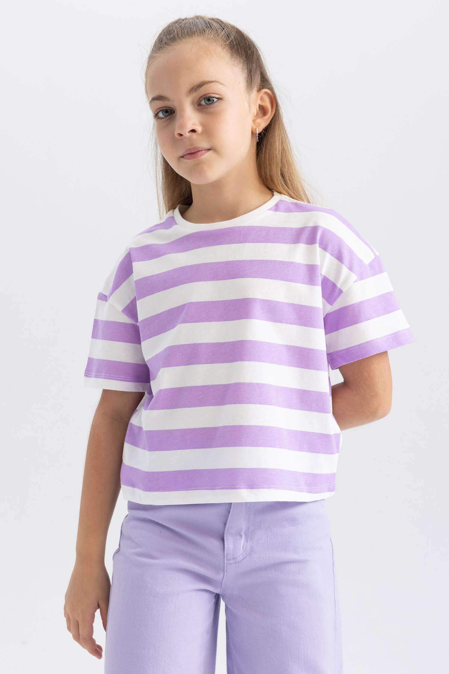 Crop Short Sleeve T-Shirt