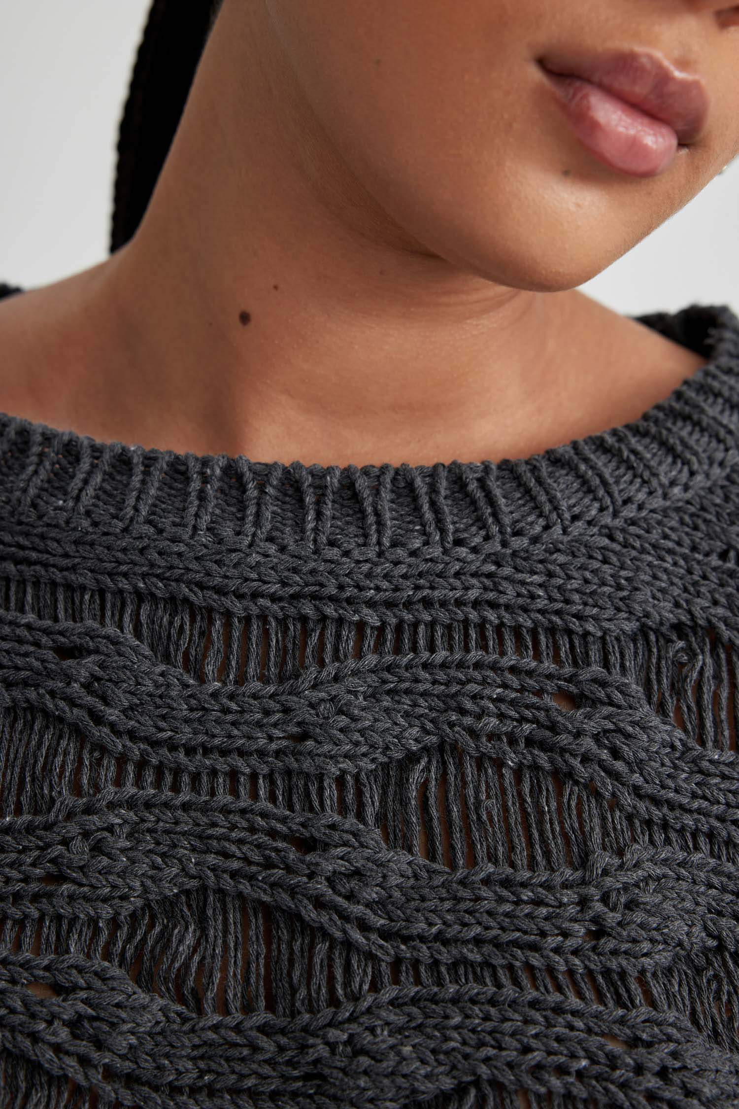 Свитер стандартного кроя