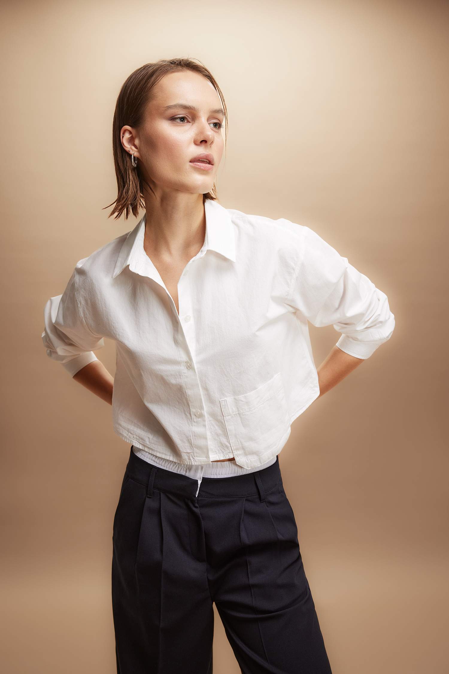 Рубашка стандартного кроя из 100% хлопка, Coool