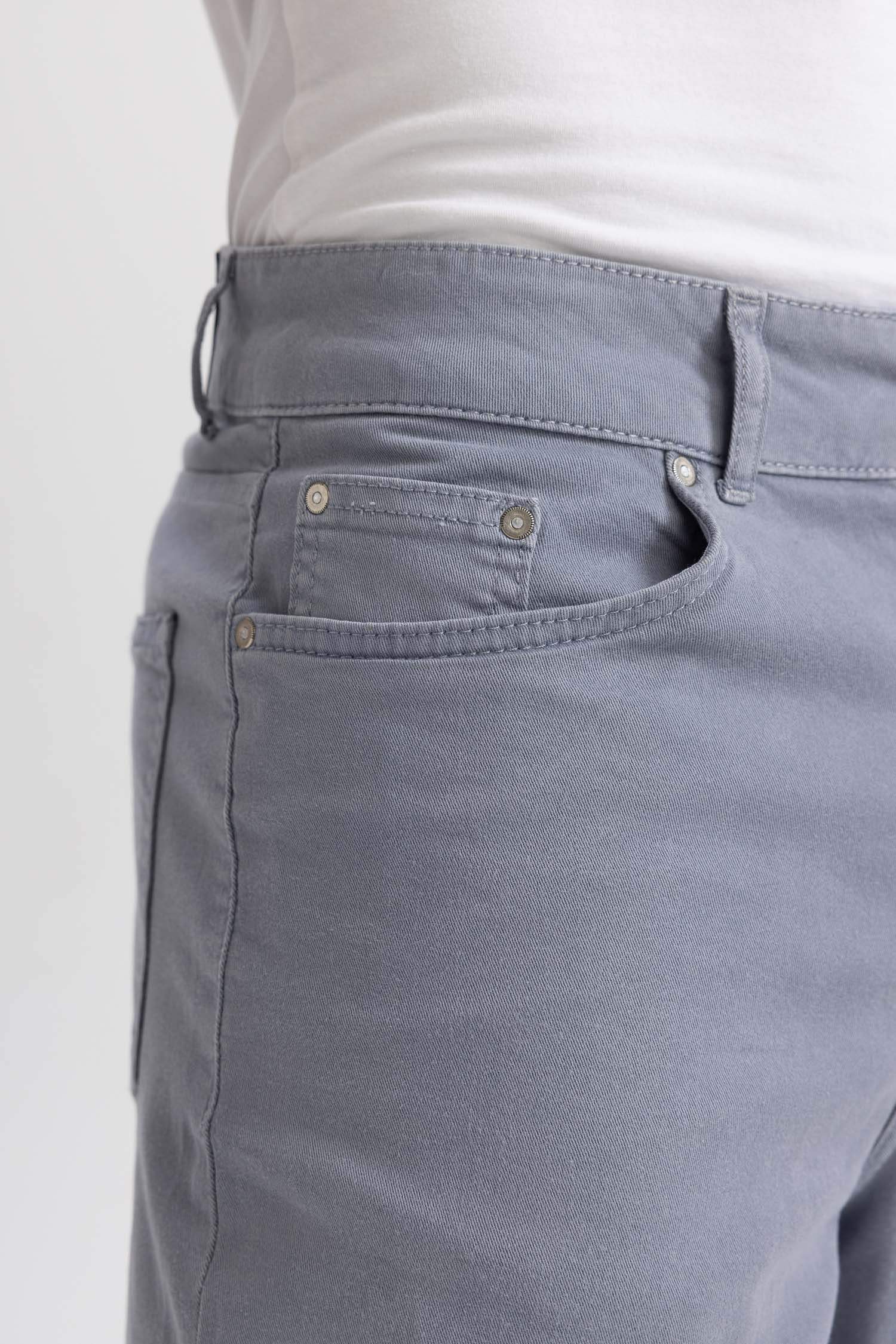 Loose Fit Gabardine Bermuda