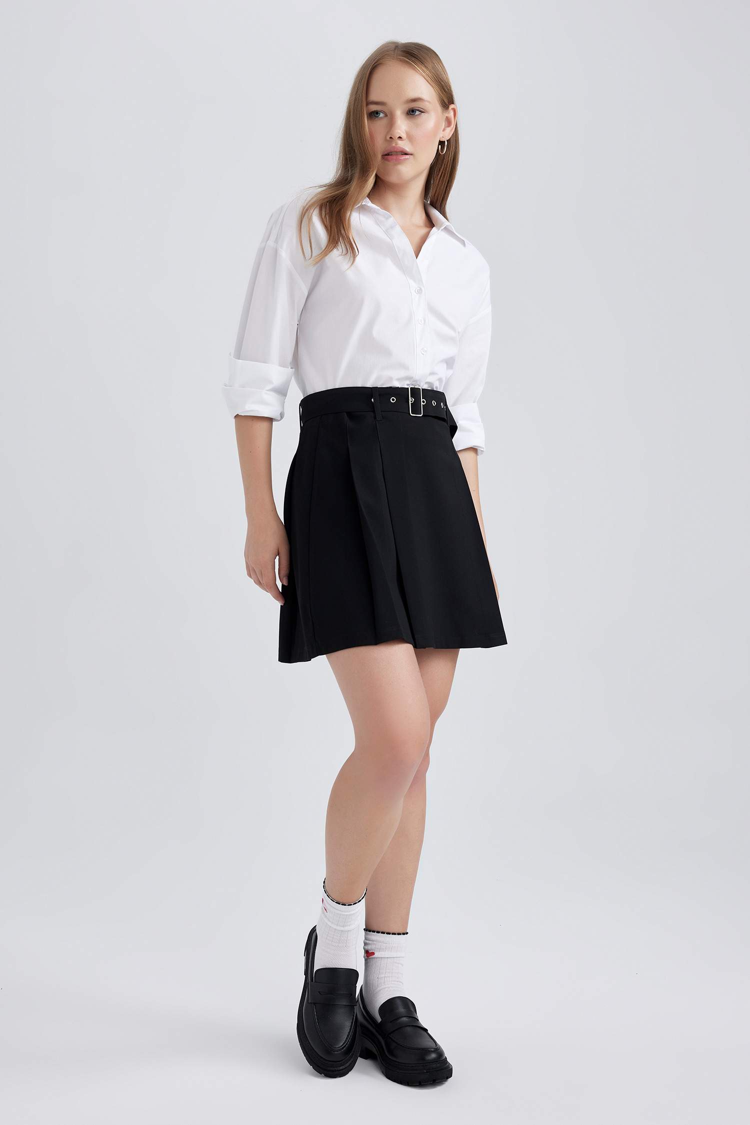 Coool бүрме қысқа ұзындық Тоқылған юбка