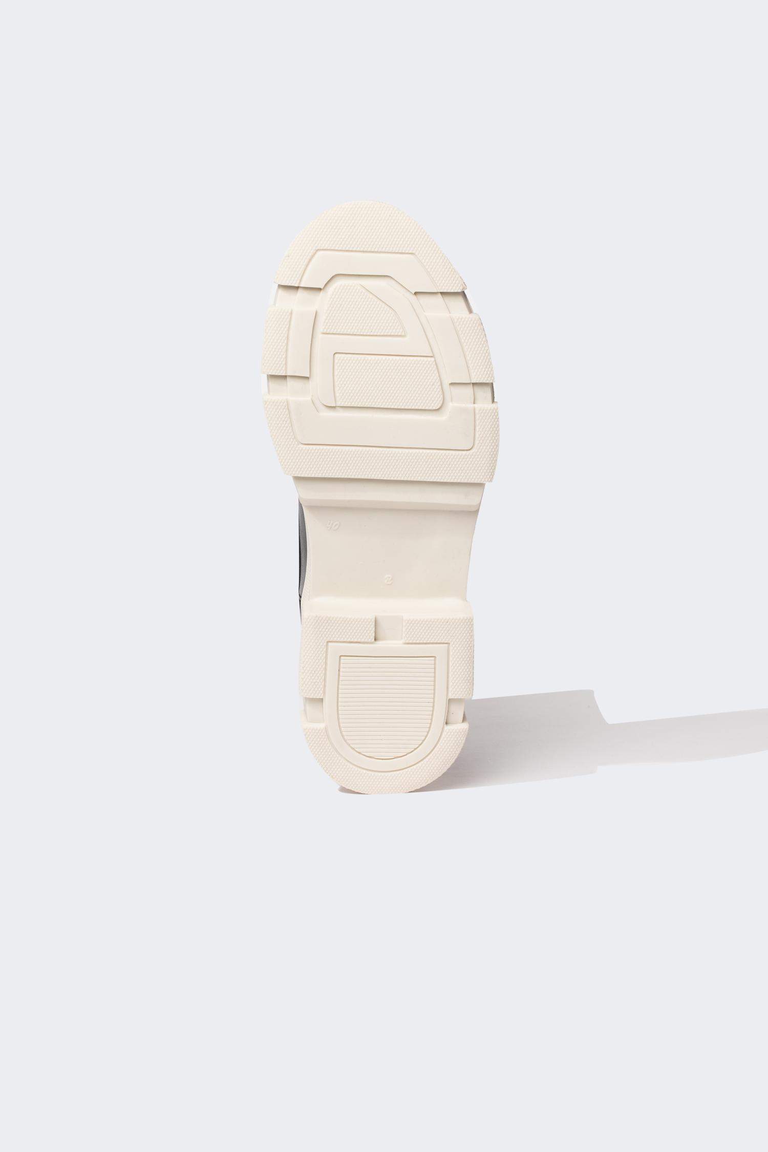 Bottes d'Hiver En Cuir Synthétique à Semelle épaisse Pour Femme