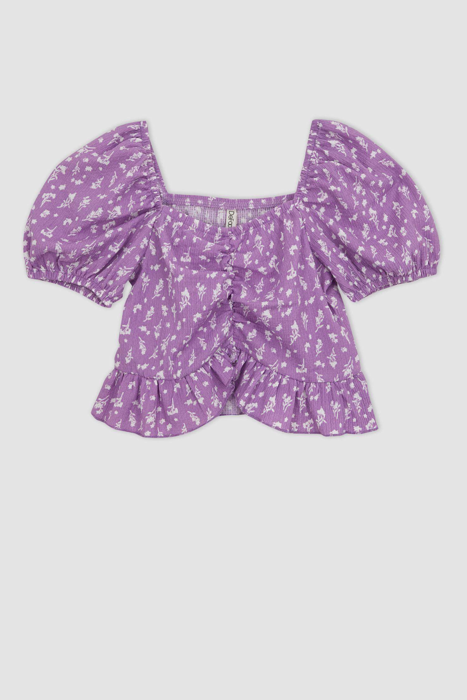 Crop Top Short Sleeve T-Shirt