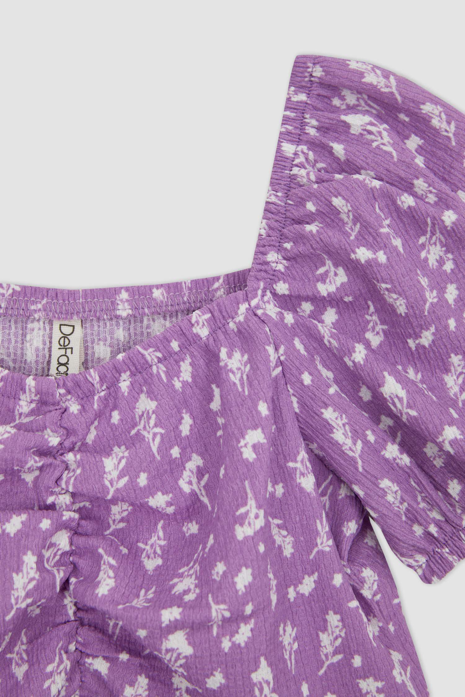 Crop Top Short Sleeve T-Shirt