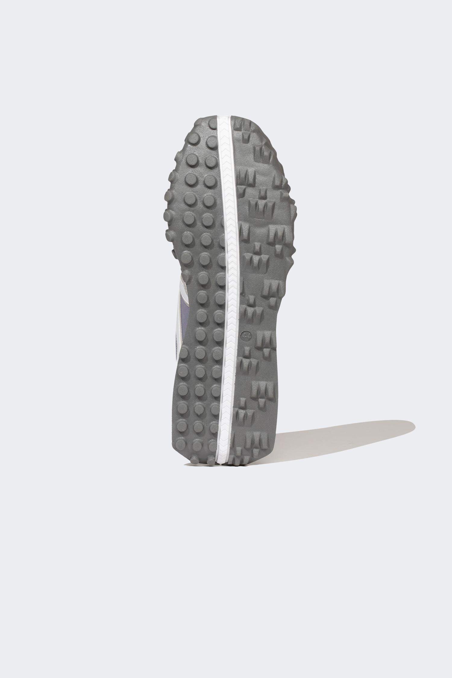 سنيكرز رجالي جلد صناعي برباط بكعب مسنن