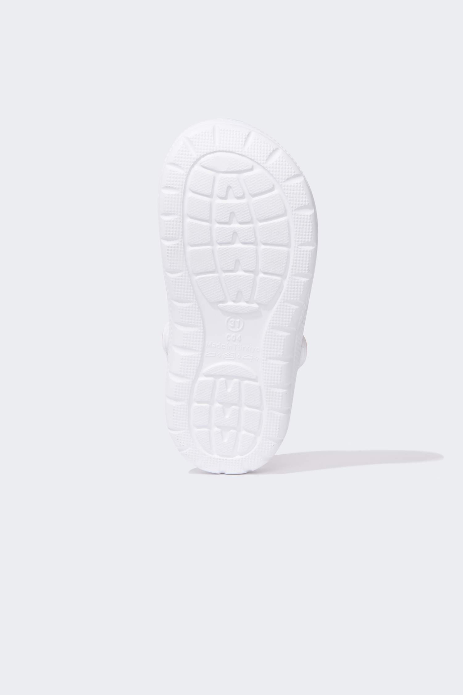 Қыздарға бір жолақ эва биік табан сандалдар