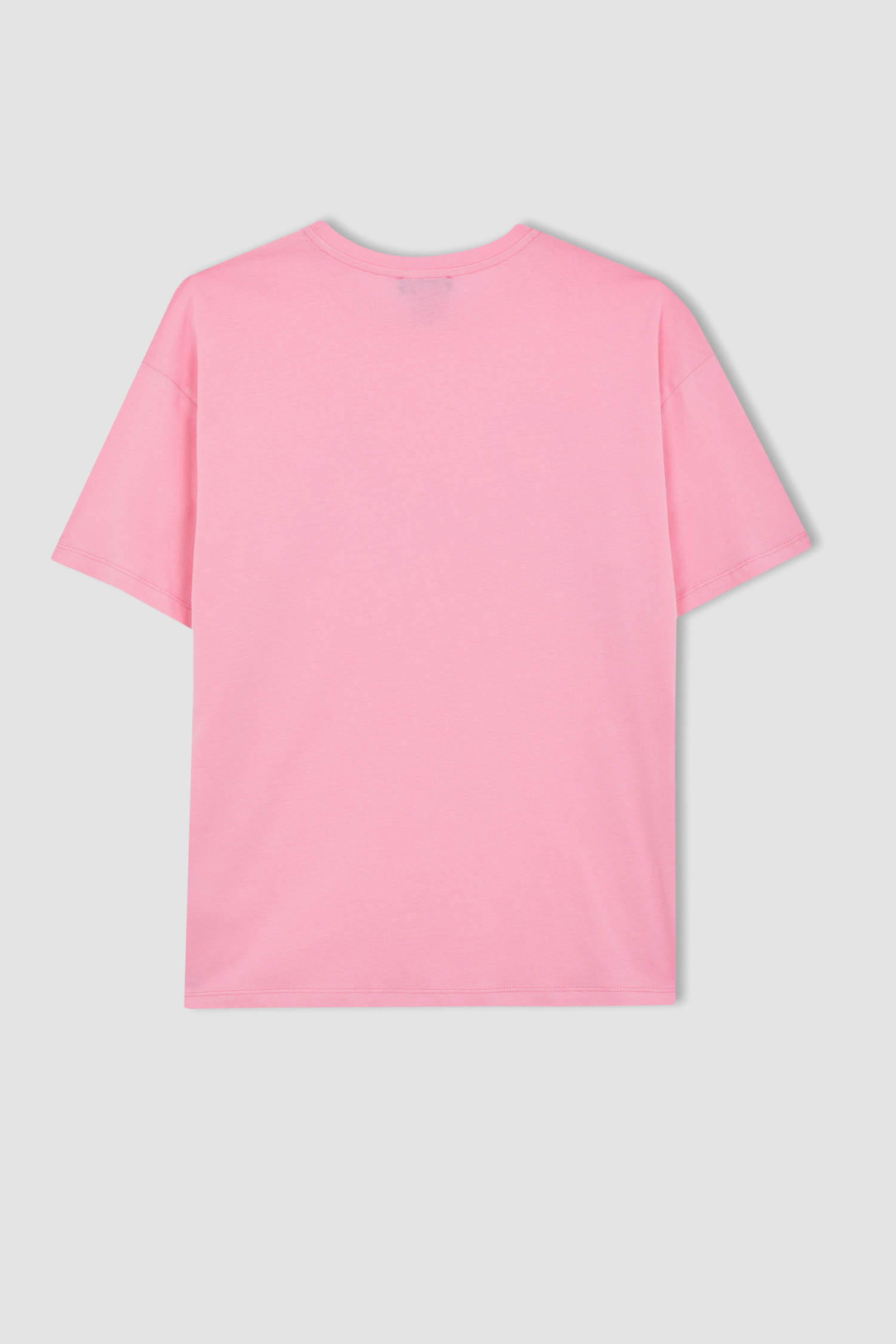Pink Woman Oversize Fit Barbie Licensed Short Sleeve T-Shirt