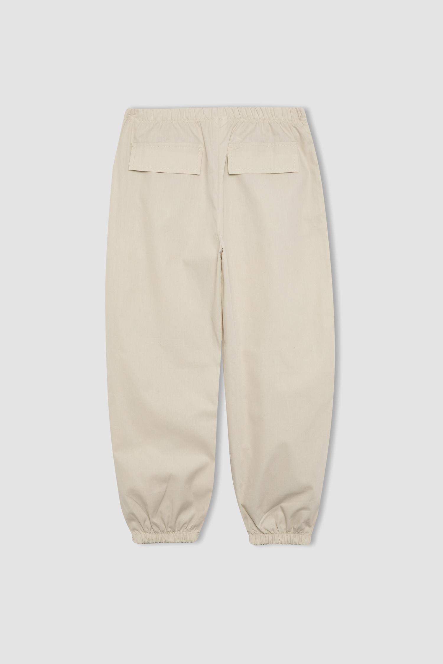 Girl Parachute Cotton Trousers