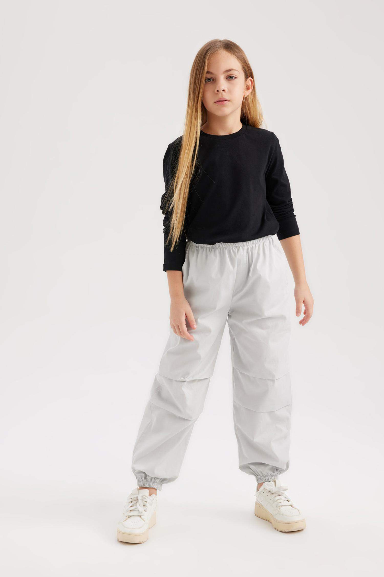 Pantalon Coton Parachute pour Fille