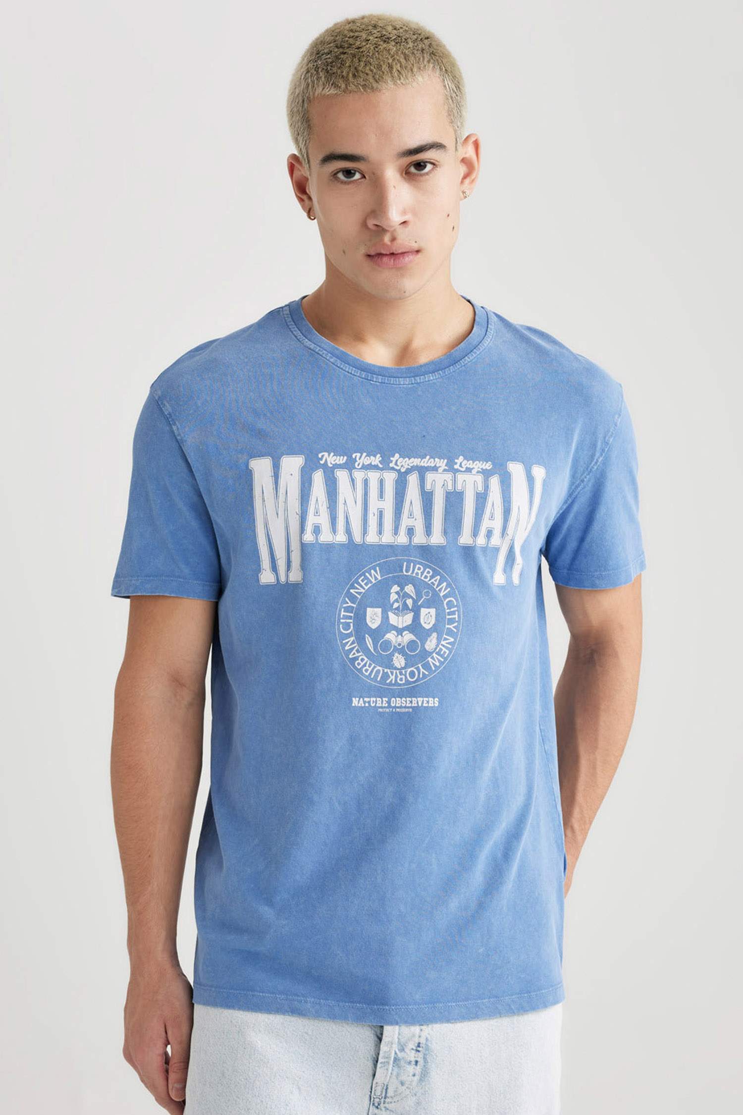 Regular Fit Crew Neck Short Sleeve T-Shirt