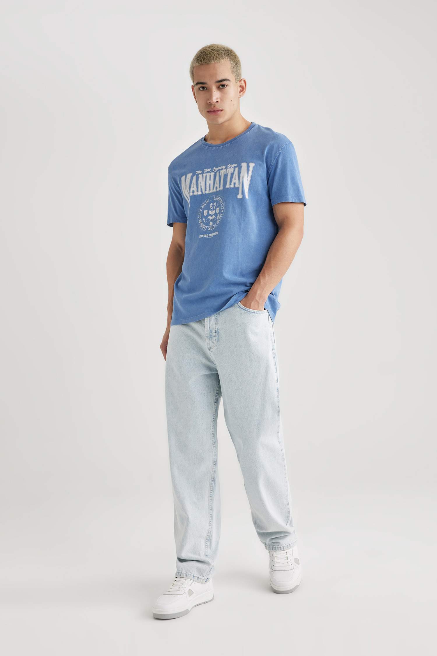 Regular Fit Crew Neck Short Sleeve T-Shirt