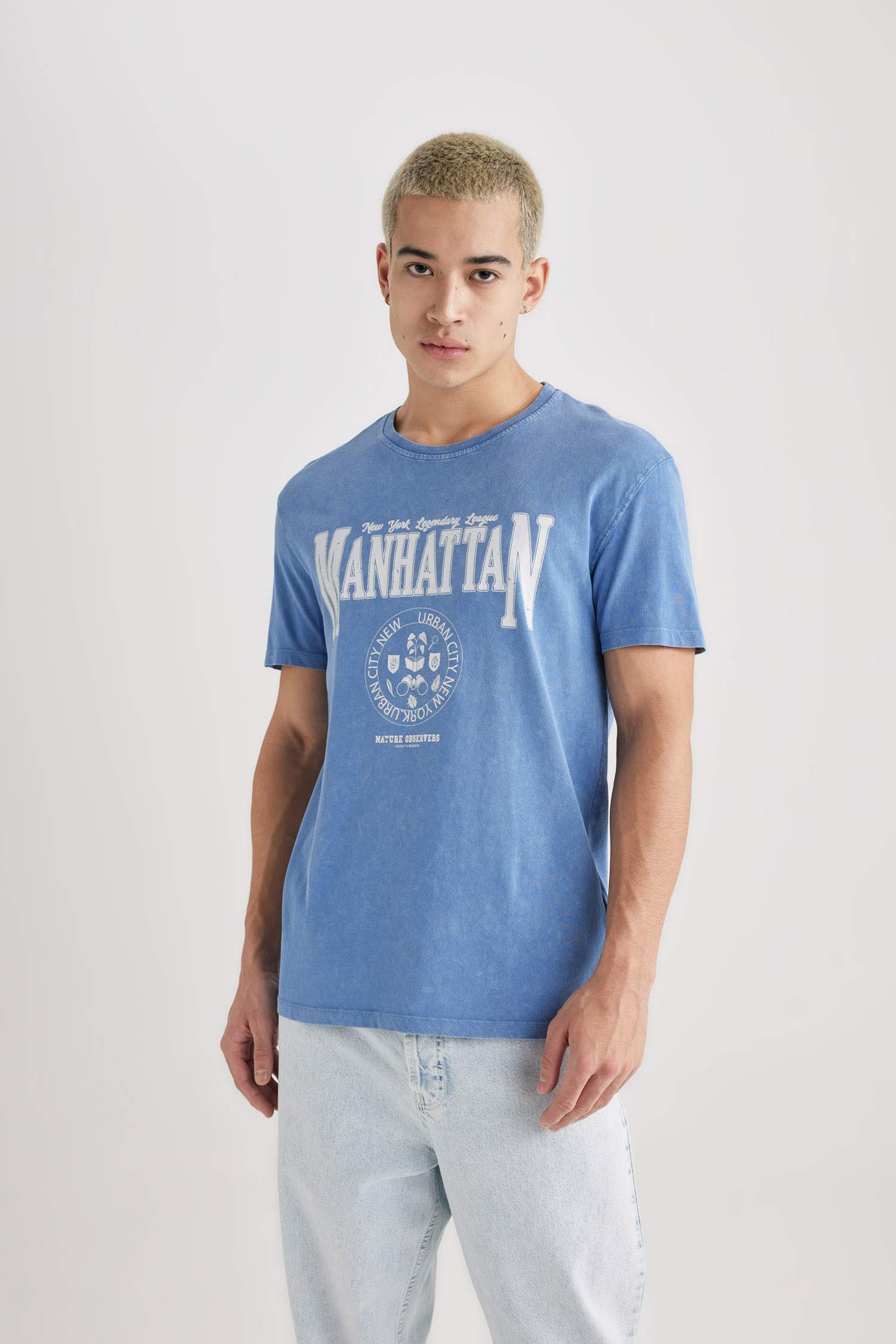 Regular Fit Crew Neck Short Sleeve T-Shirt