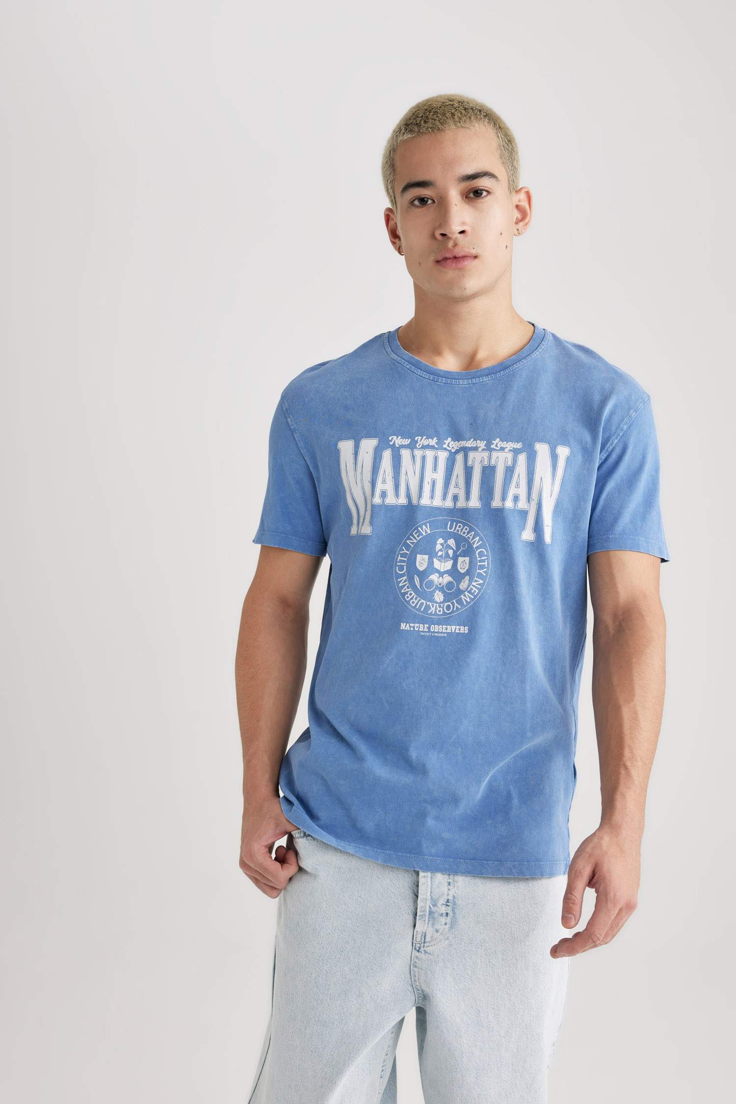 Regular Fit Crew Neck Short Sleeve T-Shirt