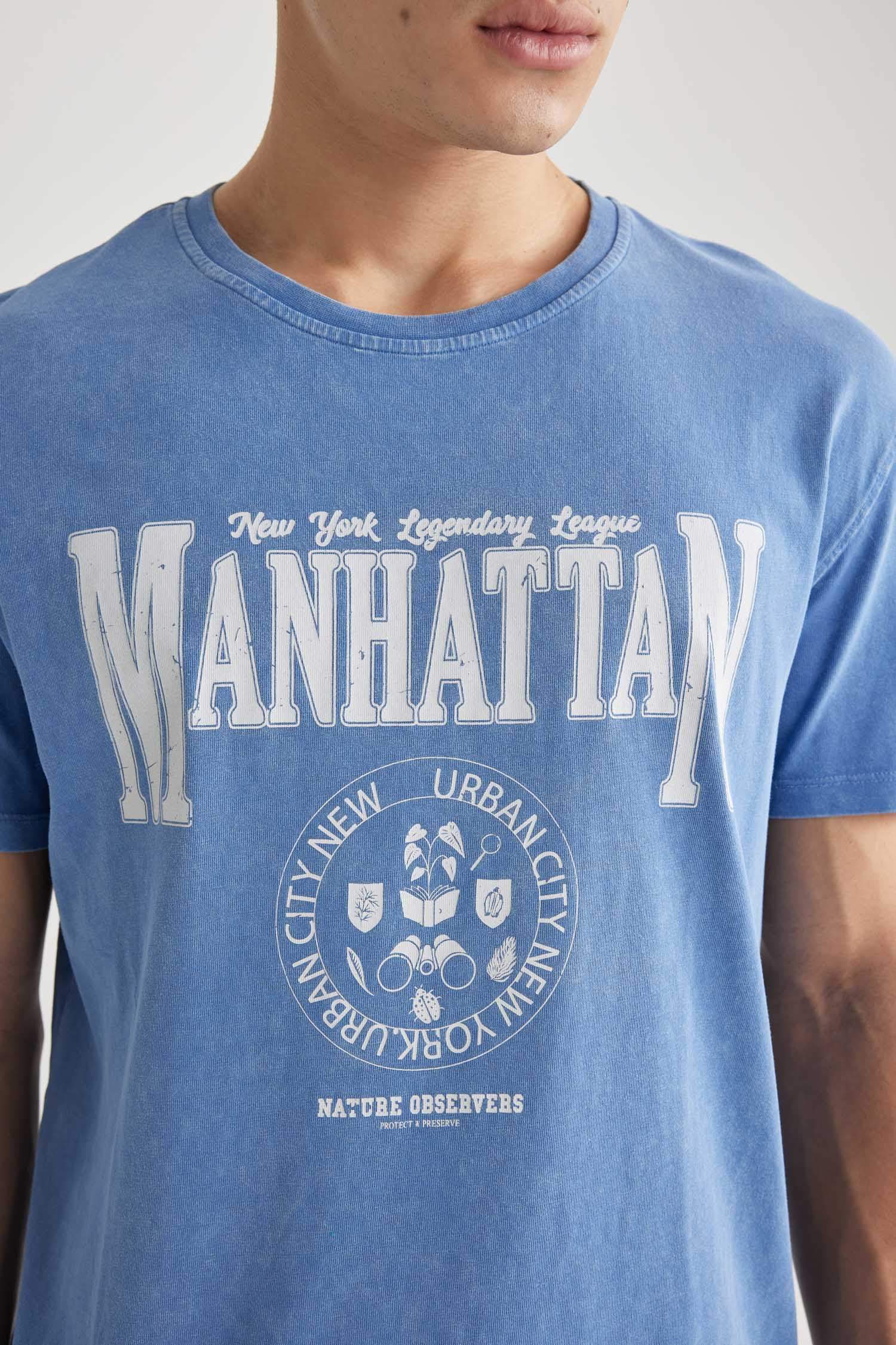 Regular Fit Crew Neck Short Sleeve T-Shirt