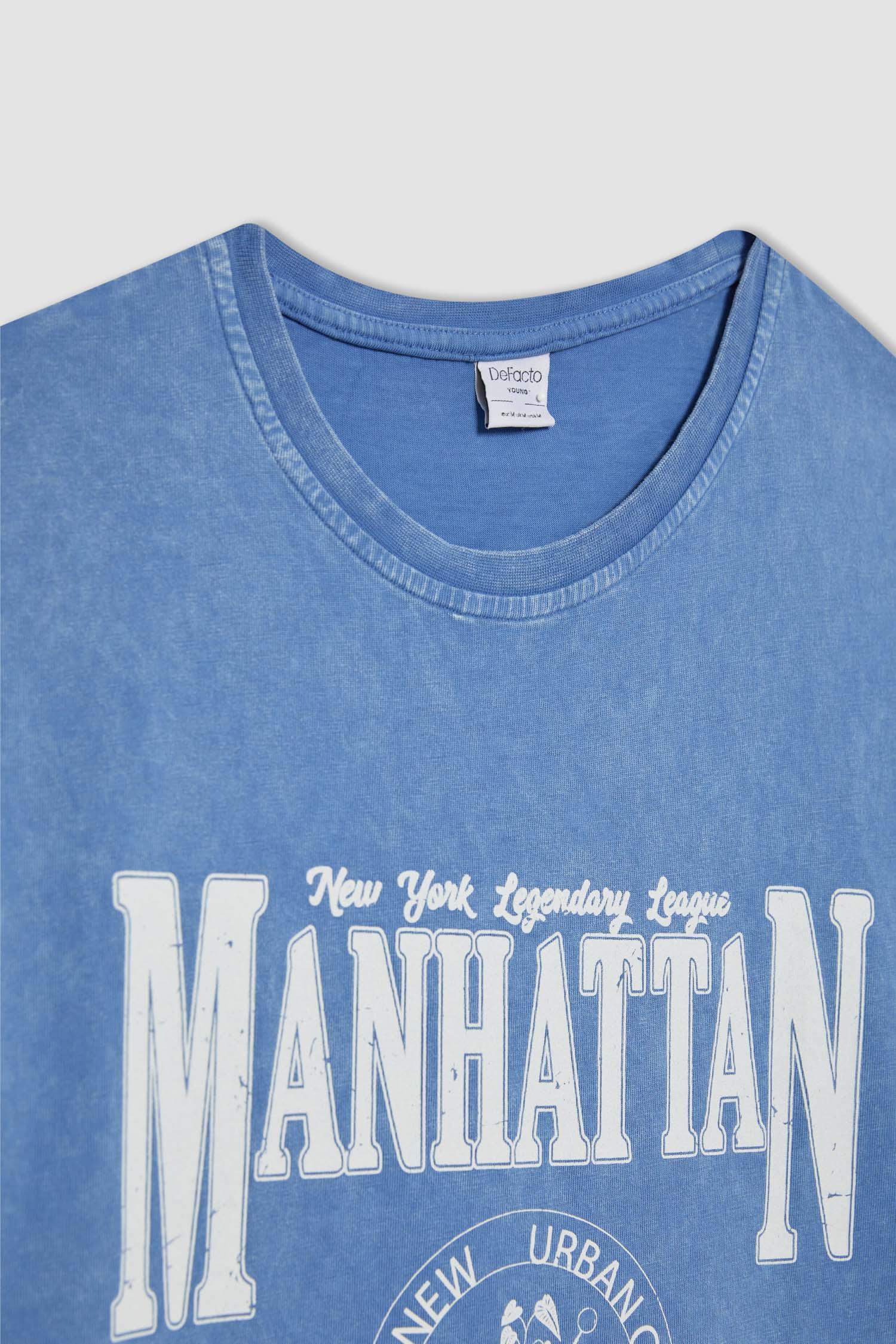 Regular Fit Crew Neck Short Sleeve T-Shirt