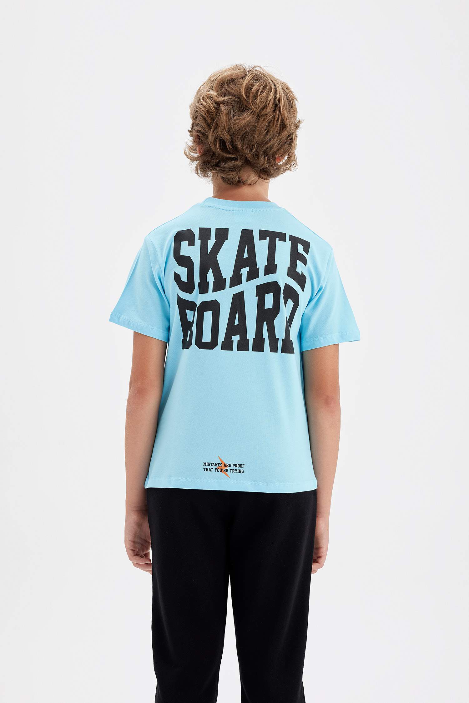 تيشيرت ولادي نص ردن قصة عادية مطبوع