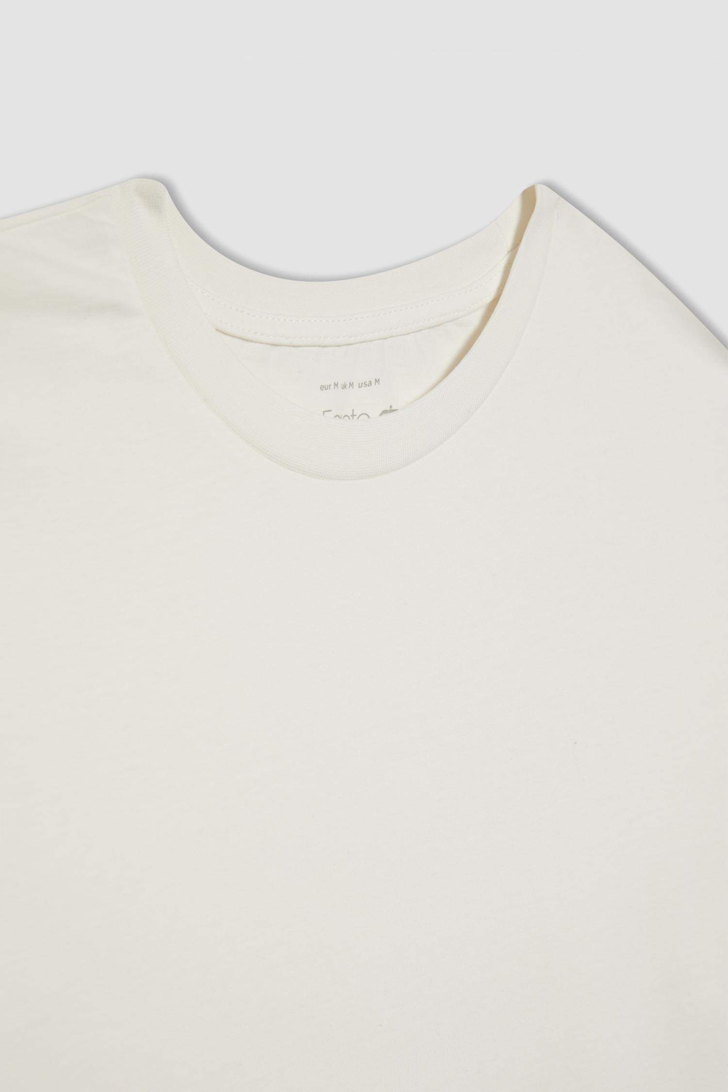 DeFactoFit Oversize Fit Crew Neck Sports T-Shirt