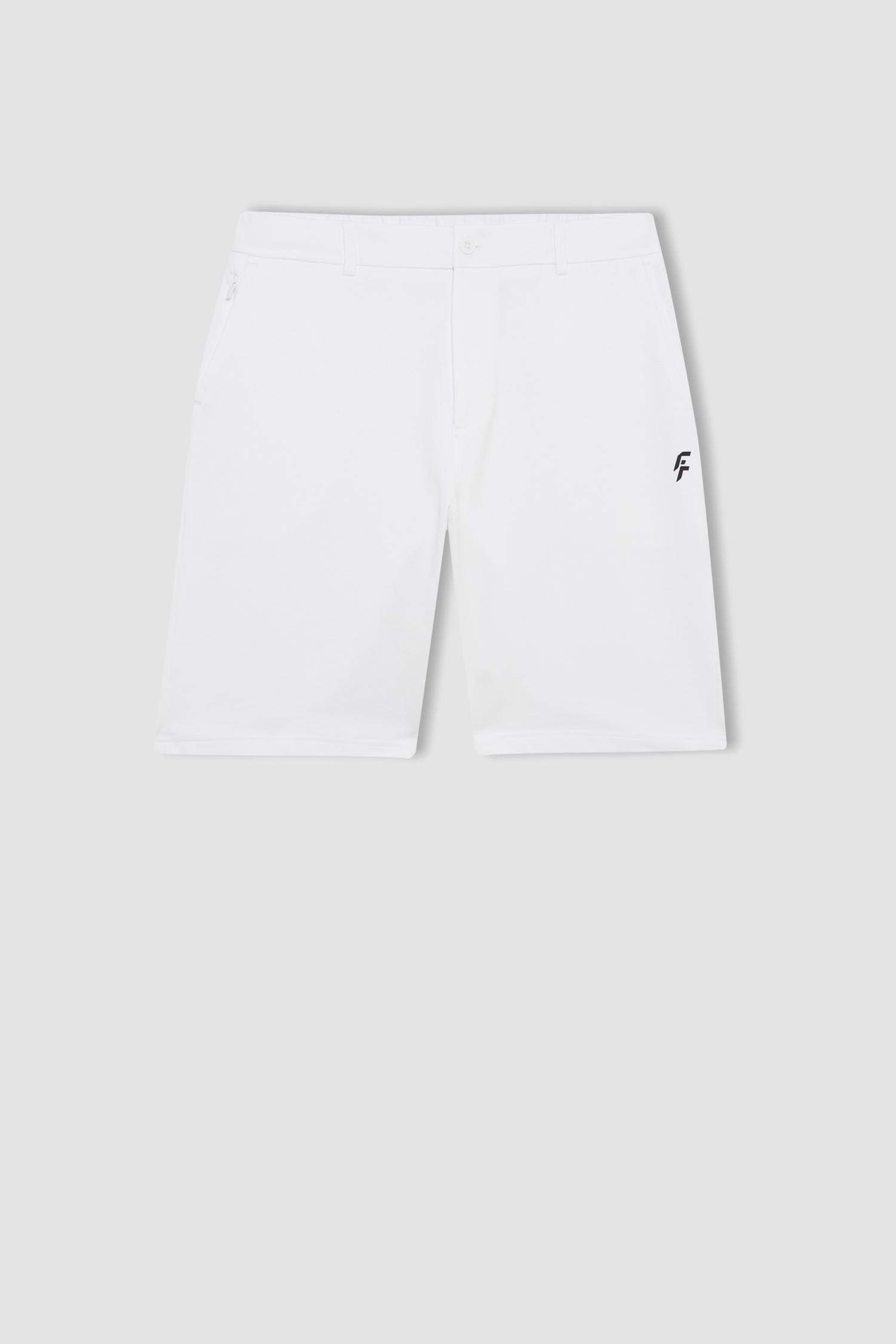 Standart Fit Sporcu Kısa Paça Şort