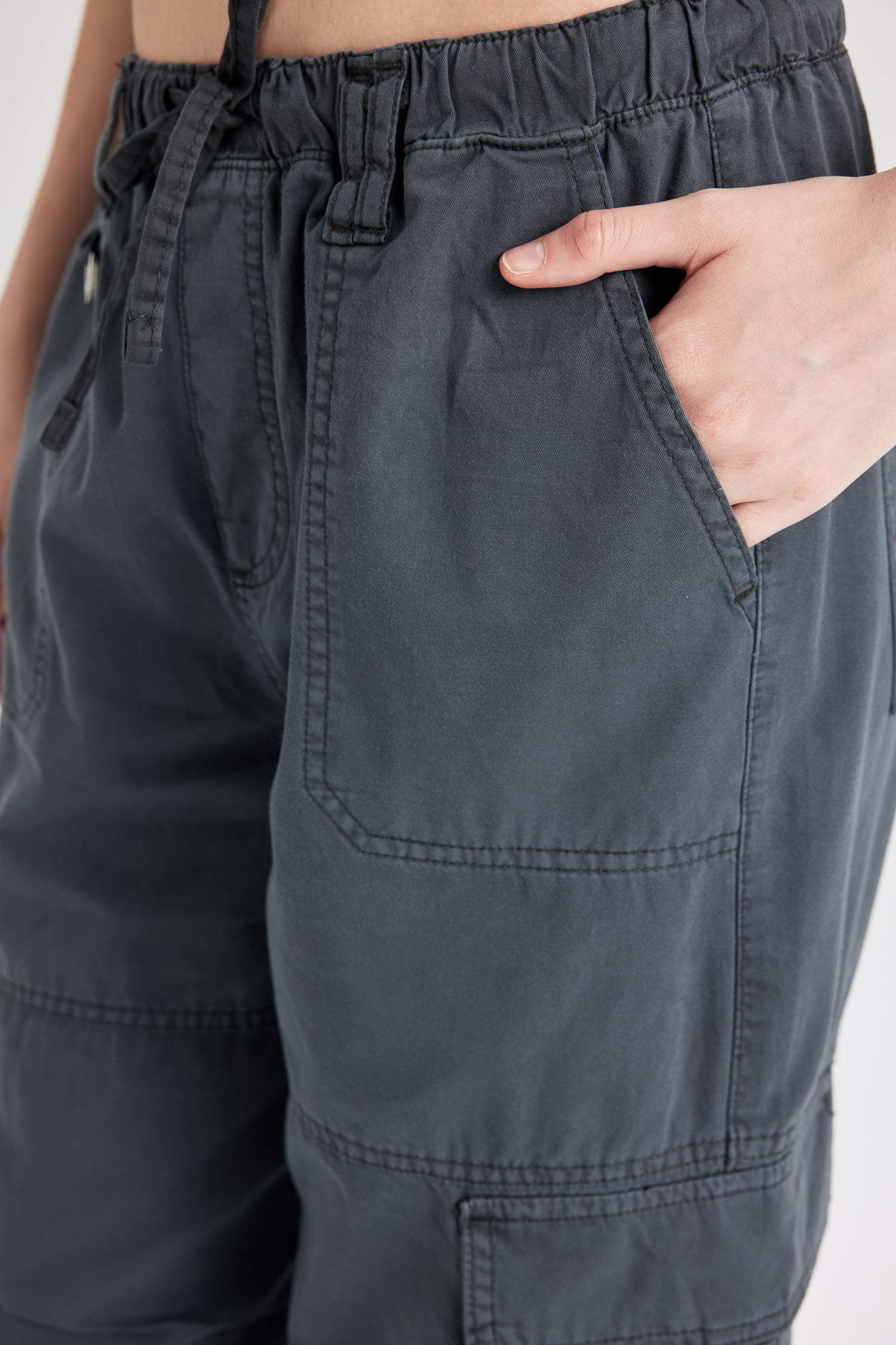 Coool кең аяқ габардин Шалбар