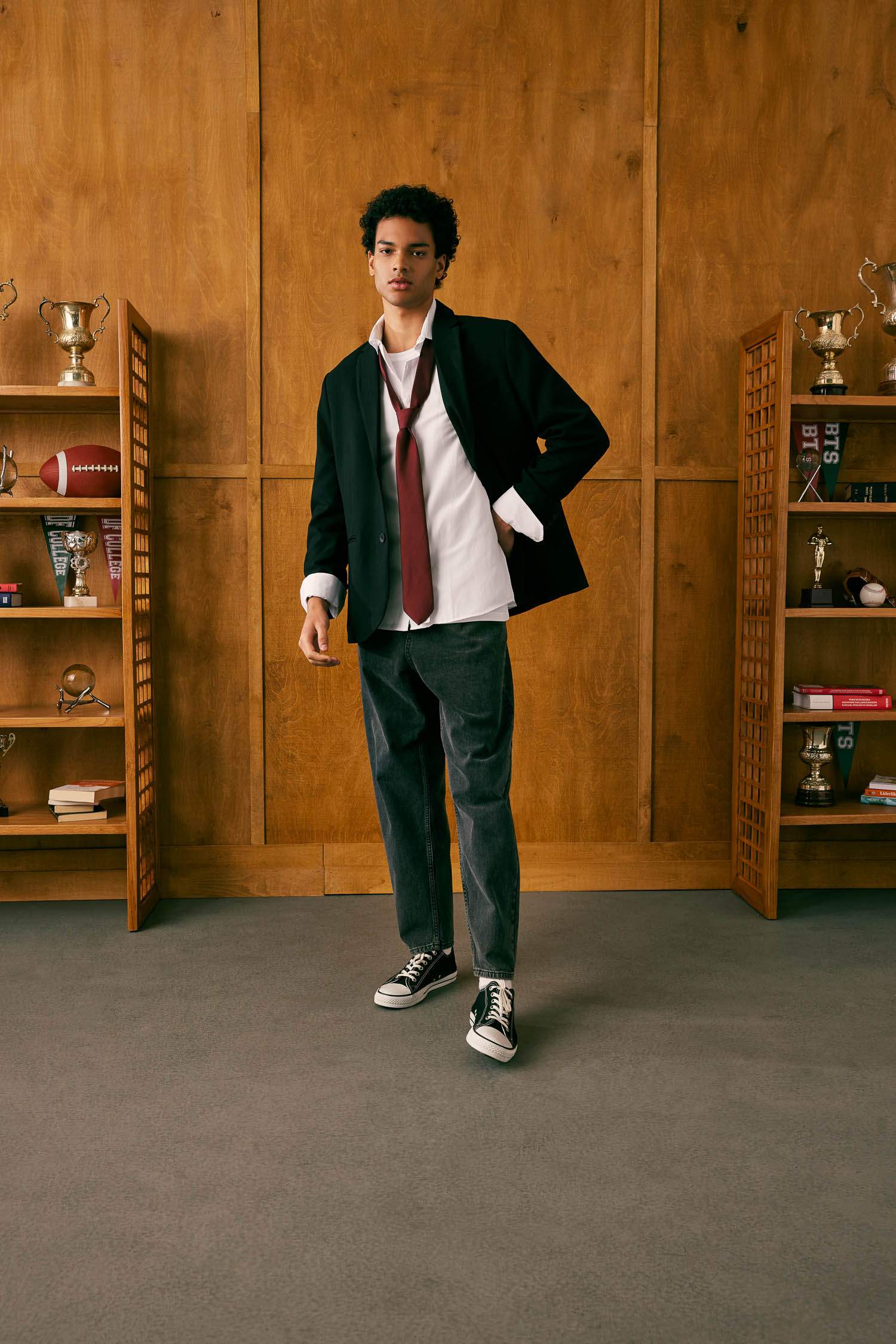 Balloon Fit Trousers