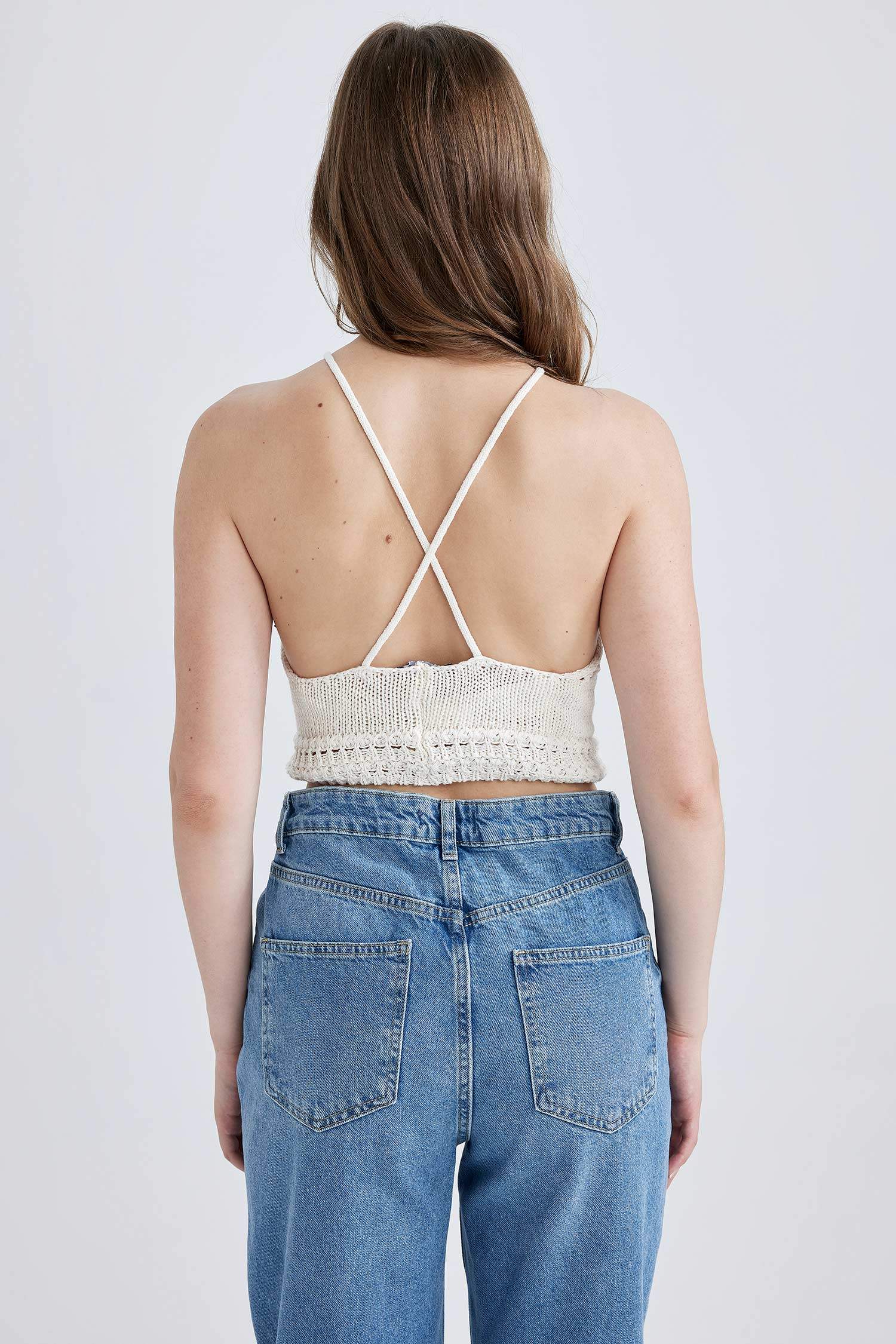 كيمونه كروشيه تريكو سليم فيت