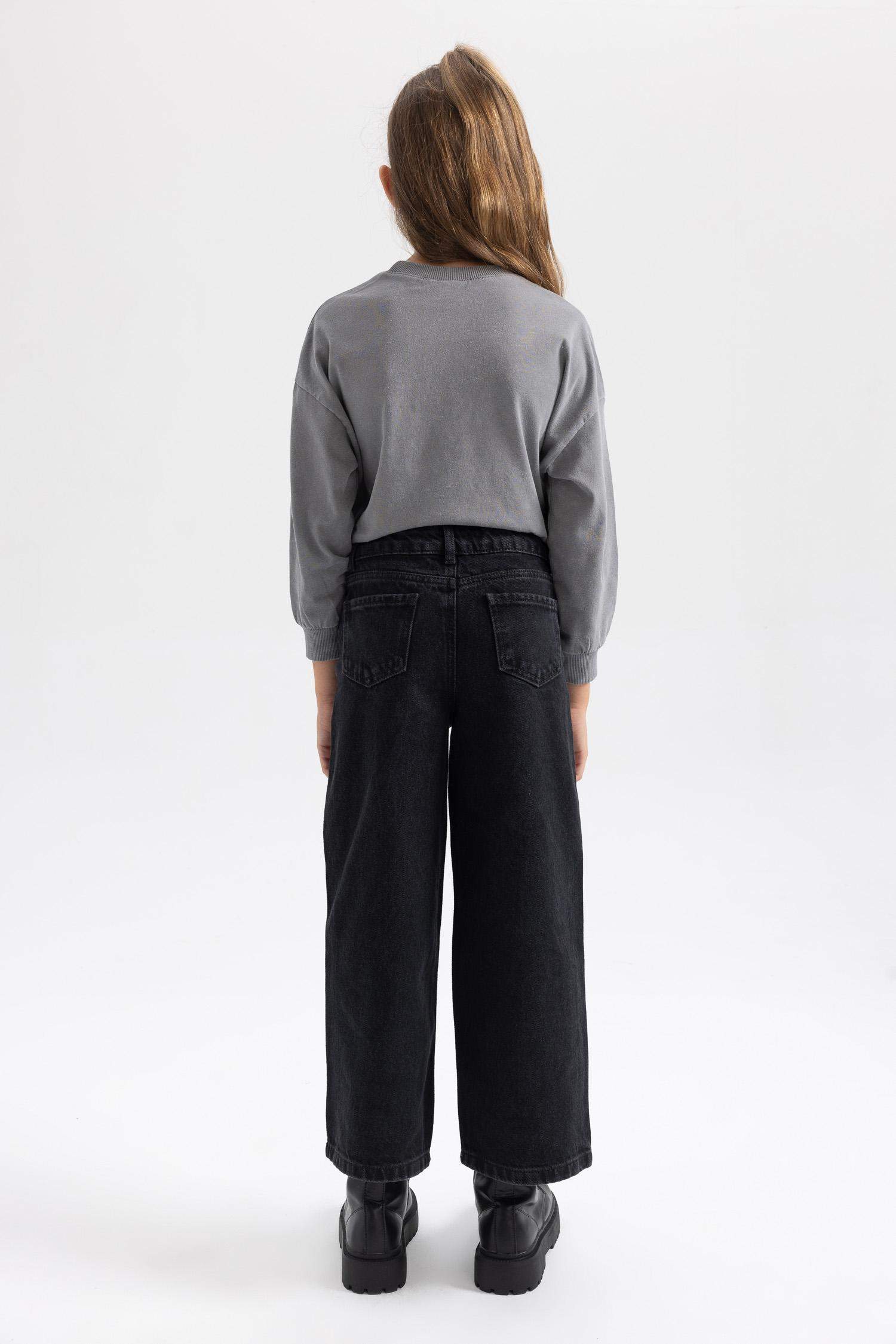 Брюки широкие для девочек