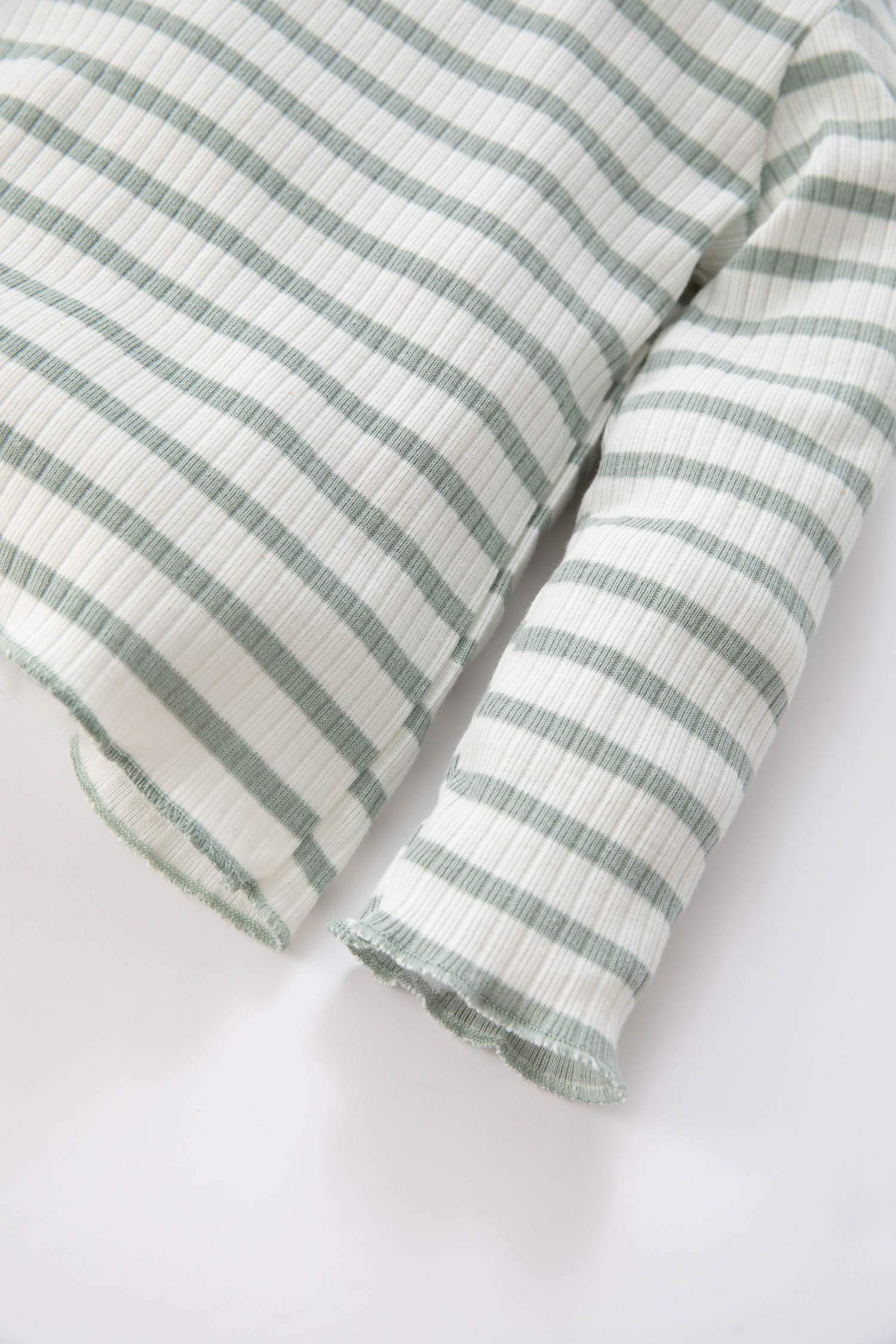 Baby Girl Striped Ribbed Camisole T-Shirt