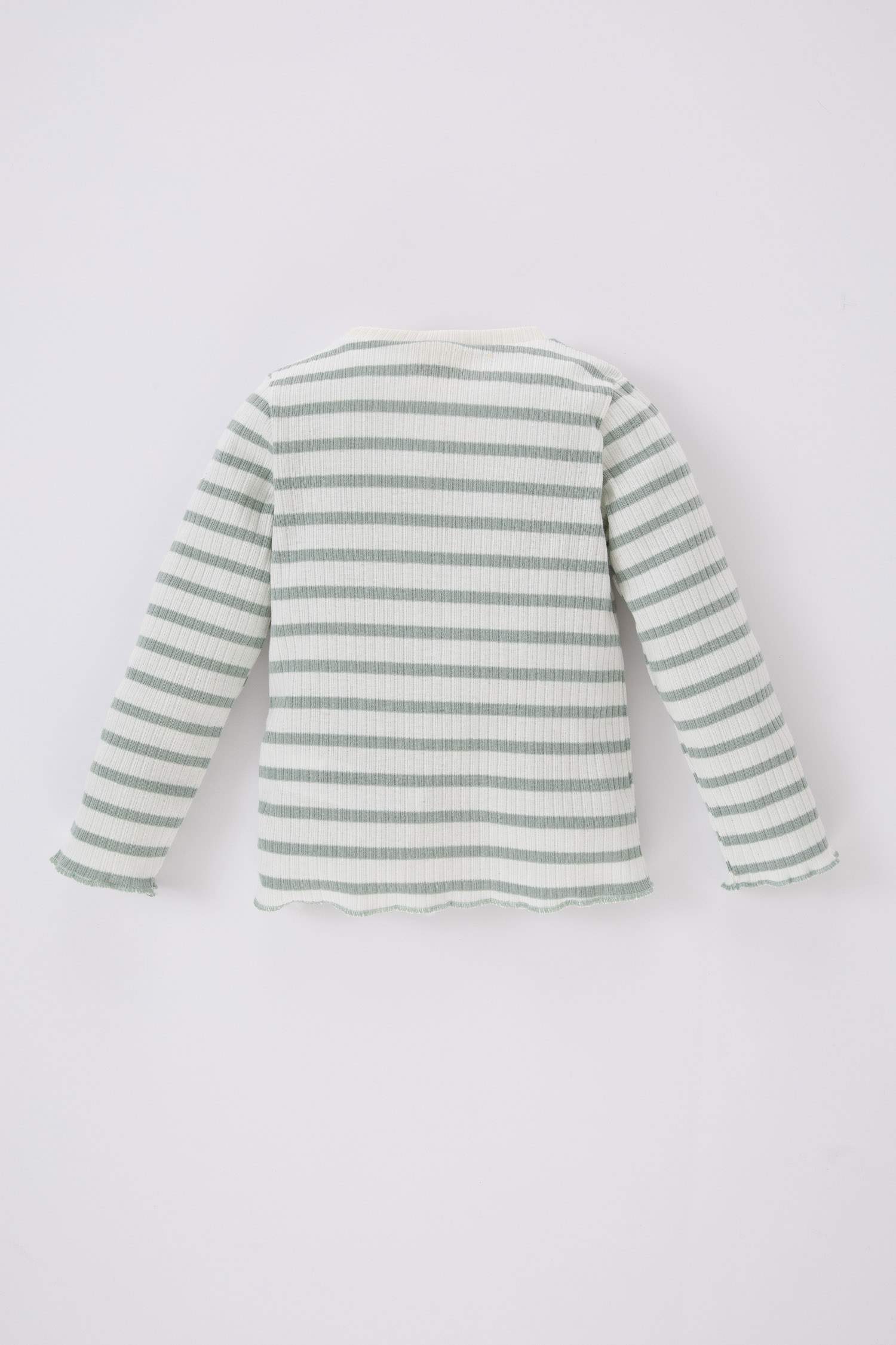 Baby Girl Striped Ribbed Camisole T-Shirt