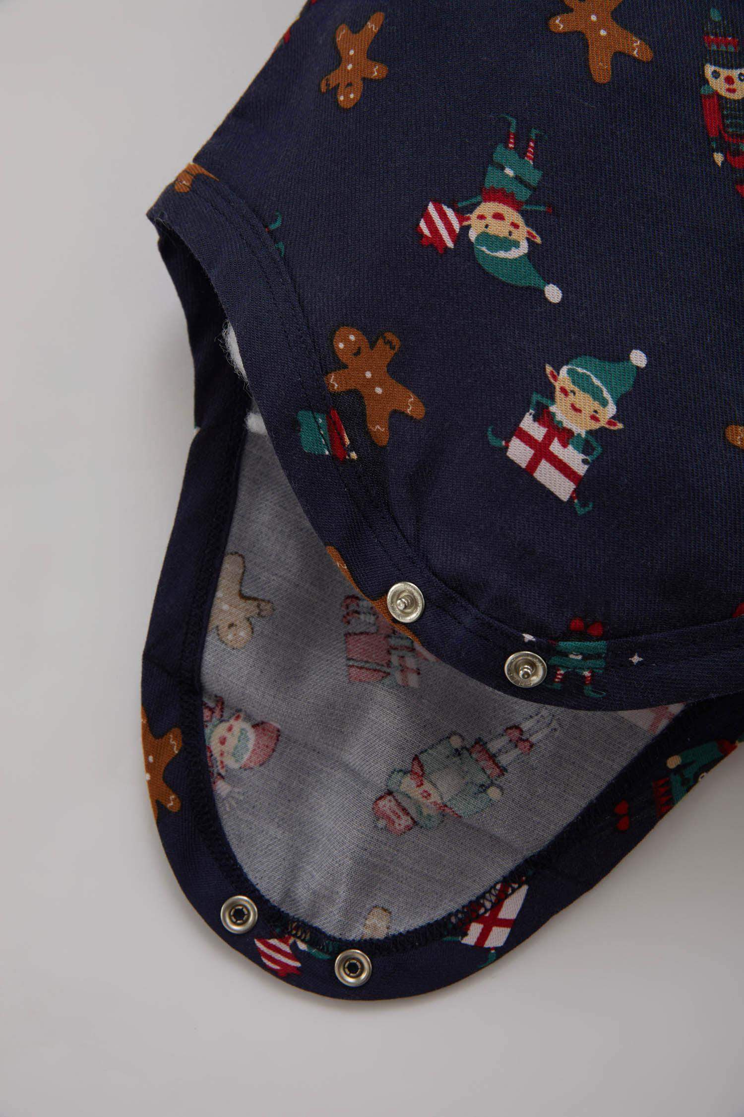 Baby Boy New Year Themed Newborn Snap Body