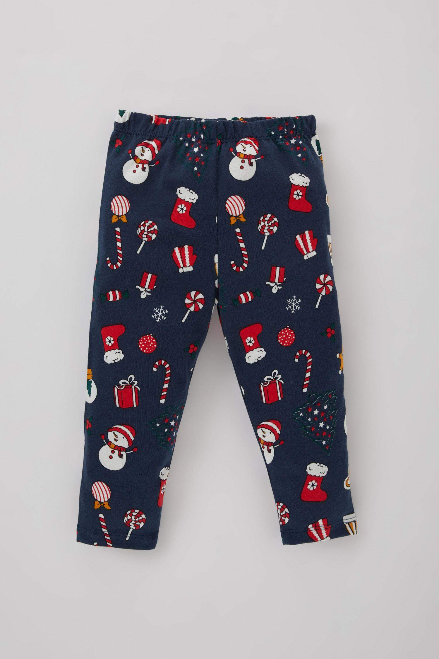 Пижама новогодняя с длинным рукавом для малышей мальчиков